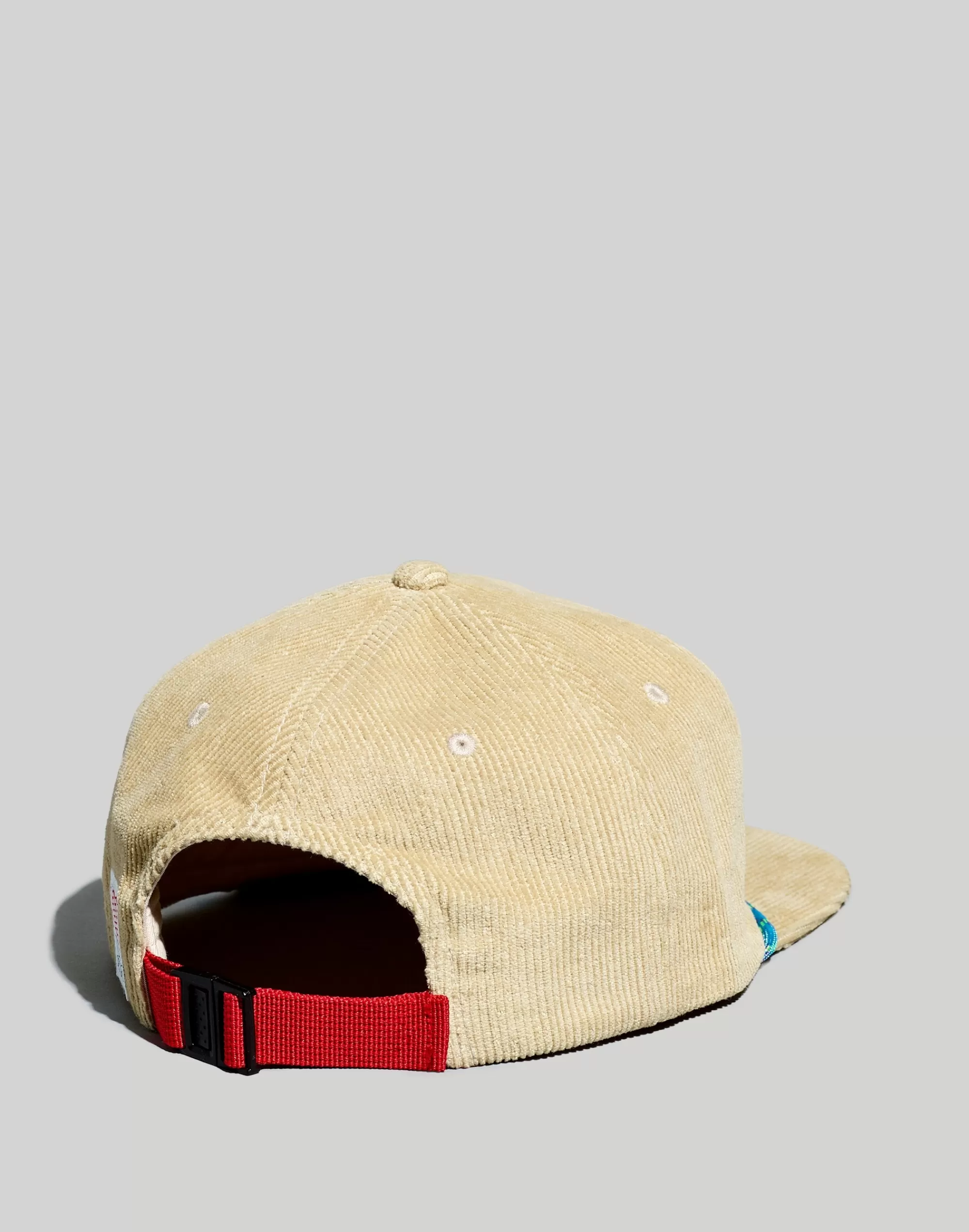 Madewell Hats>Strata Map Corduroy Trucker Hat Tan