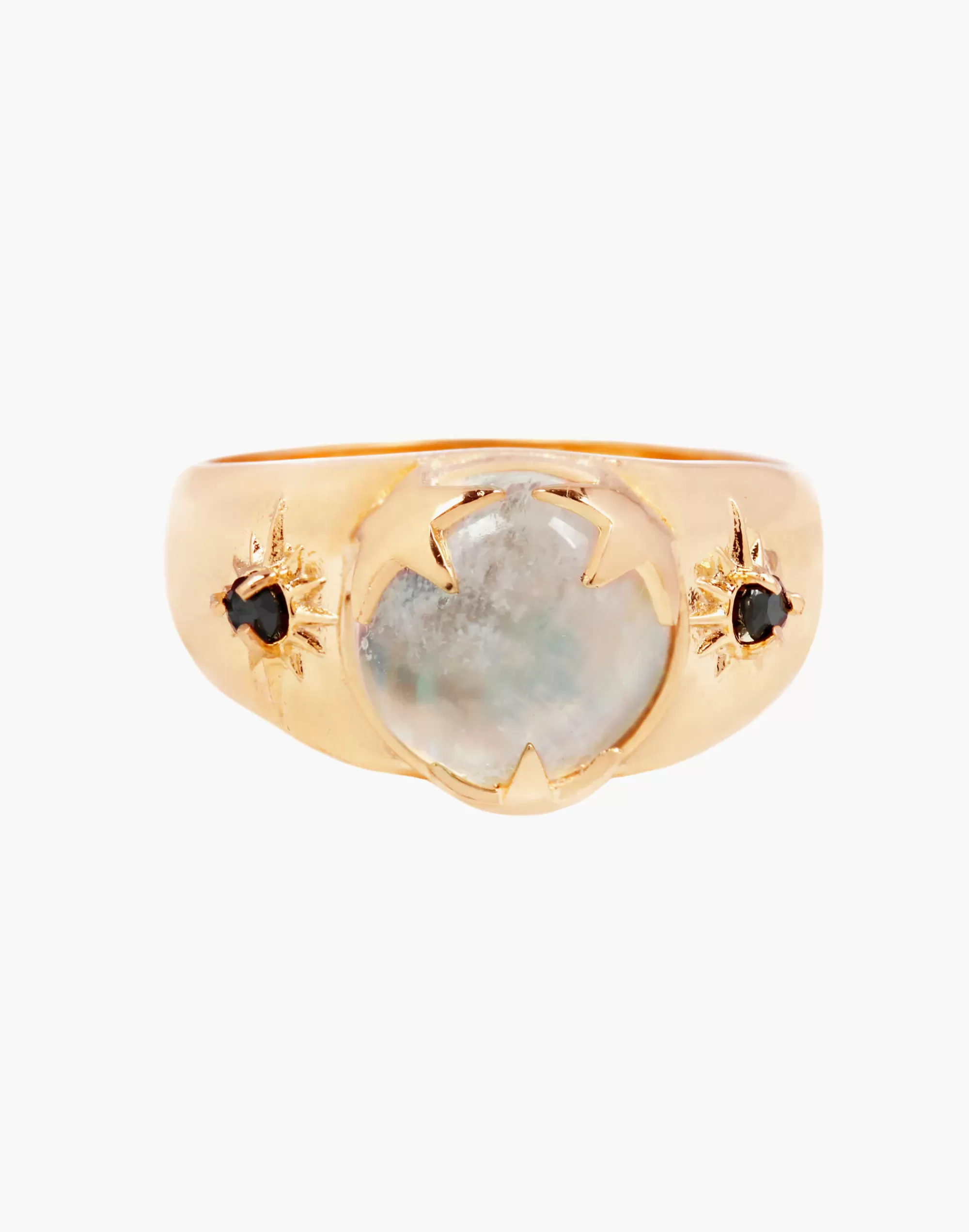 Madewell Rings>Studio Grun Luna Signet Ring Gold