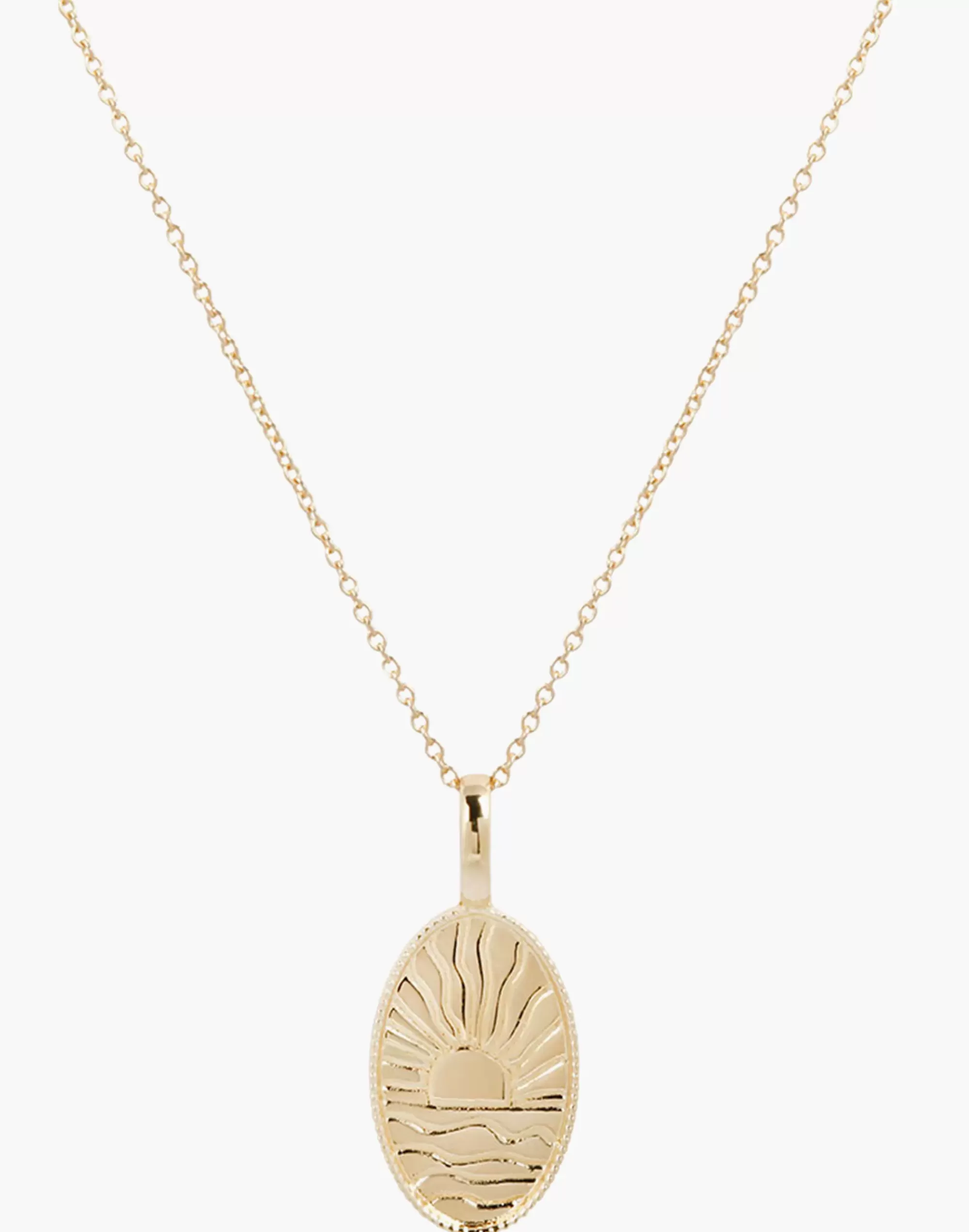 Madewell Necklaces>Studio Grun Rising Sun Necklace Gold