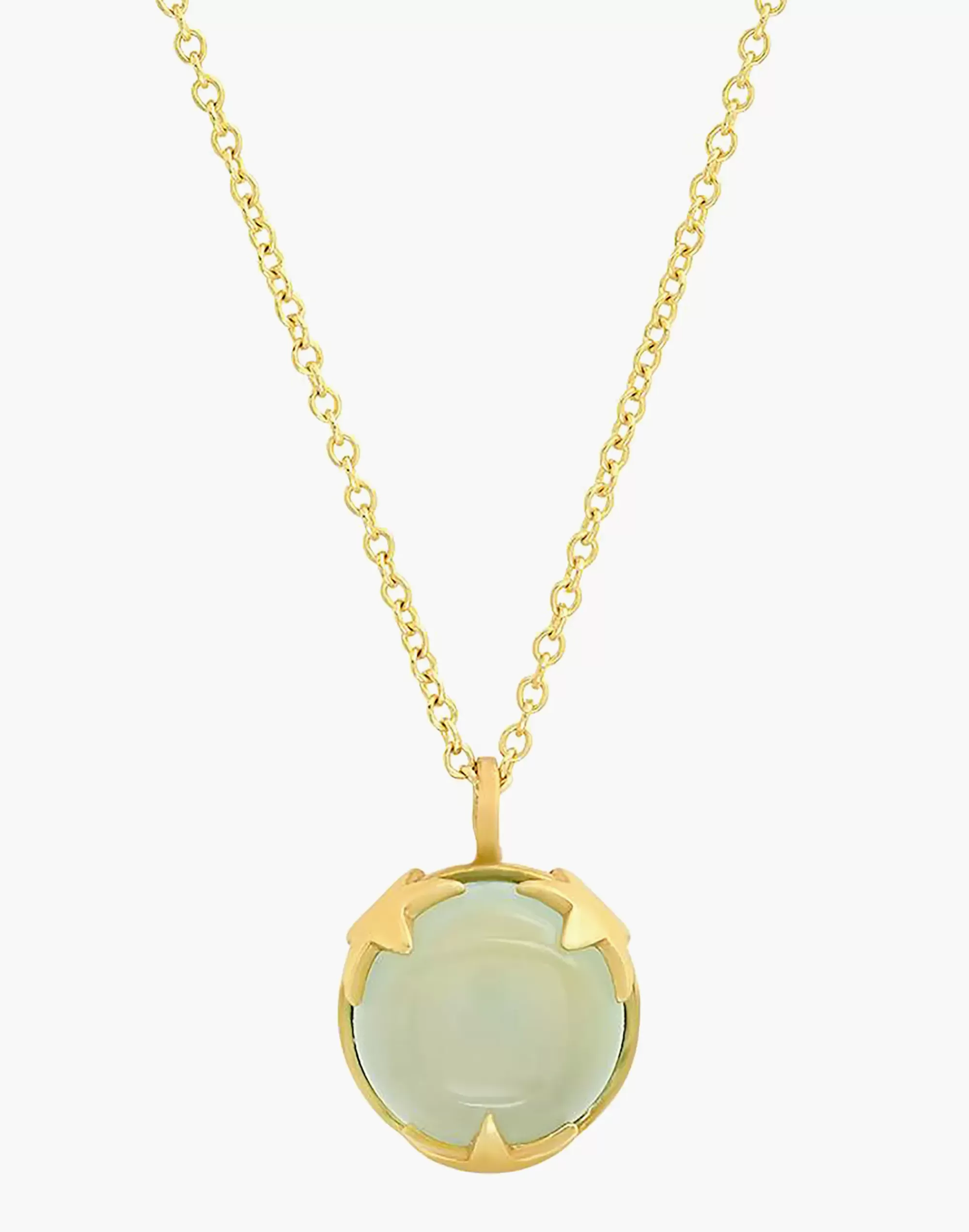 Madewell Necklaces>Studio Grun Under The Stars Necklace In Chalcedony Designer Gold