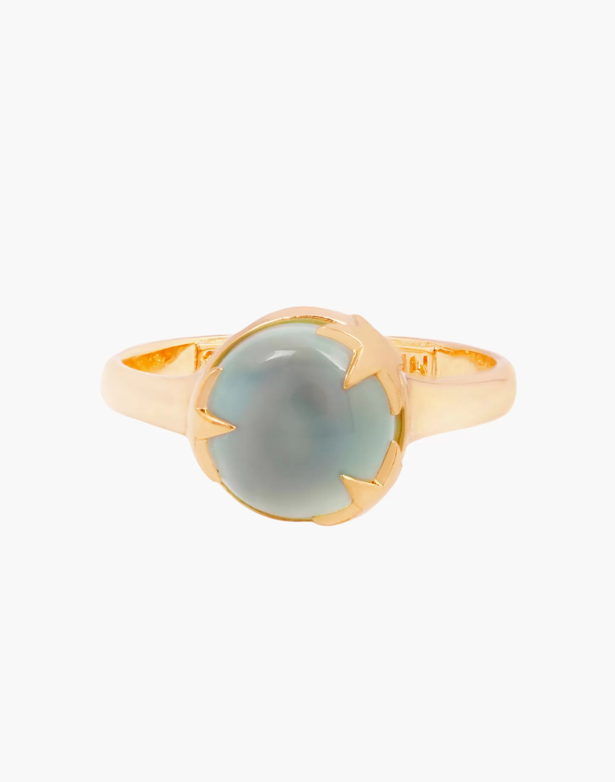 Madewell Rings>Studio Grun Under The Stars Ring In Chalcedony Designer Gold