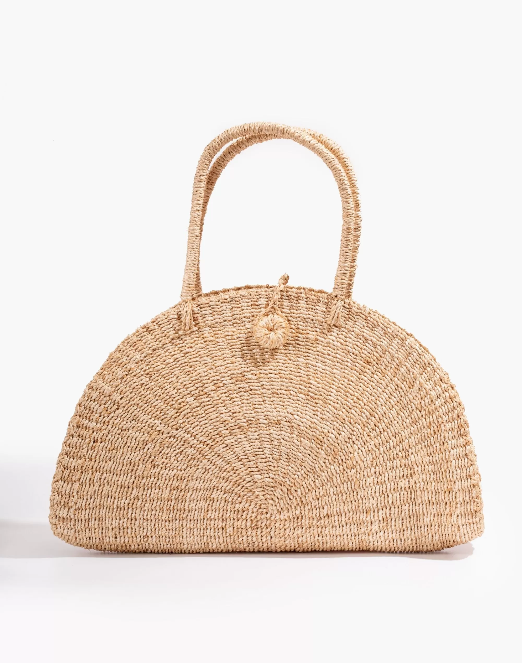 Madewell Totes>Studios Luna Half-Moon Tote Natural