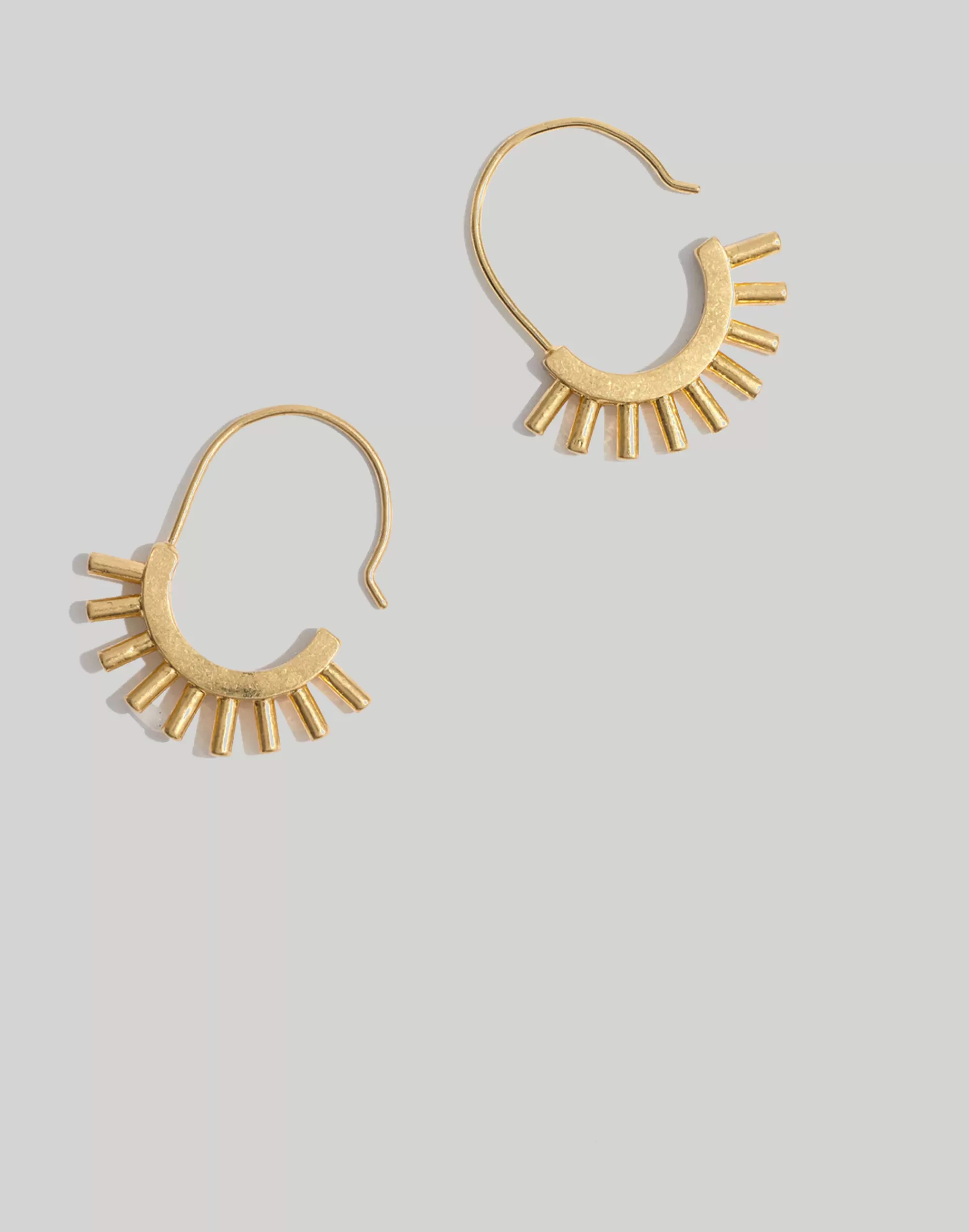 Madewell Earrings>Succulent Earrings Gold Ox