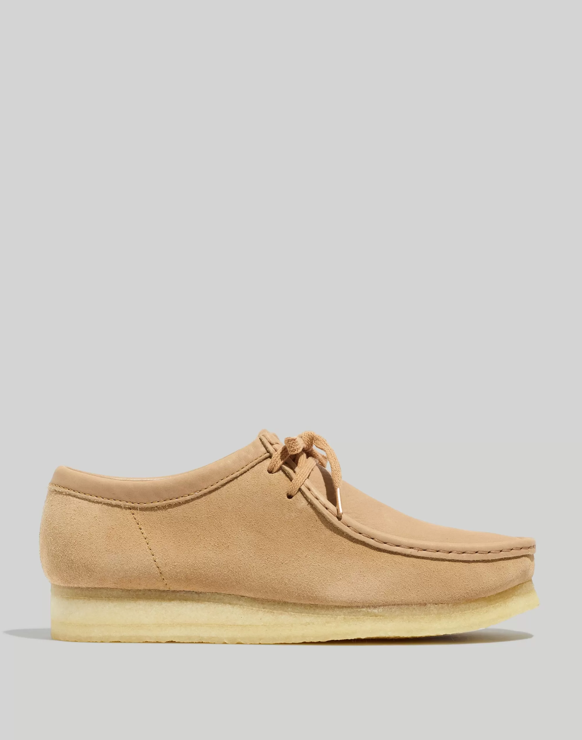 Madewell Boots>Suede And Leather Wallabee Shoes Light Tan Combo