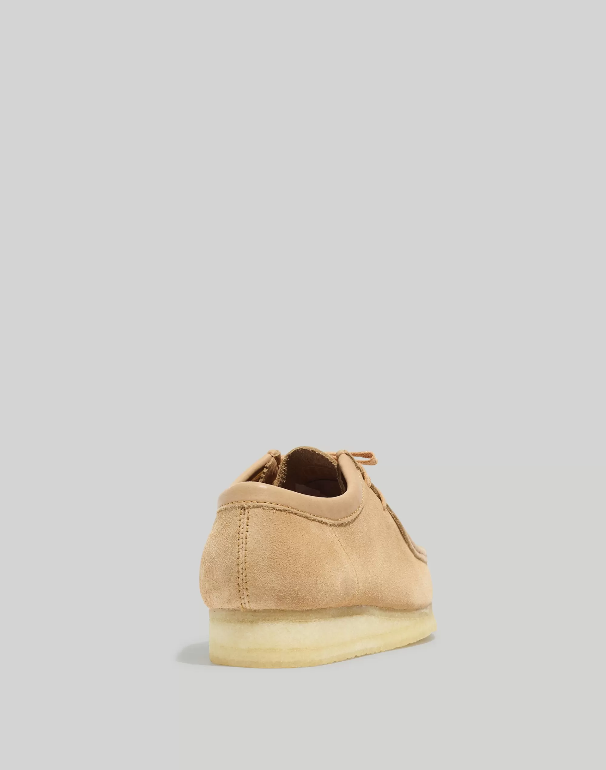 Madewell Boots>Suede And Leather Wallabee Shoes Light Tan Combo