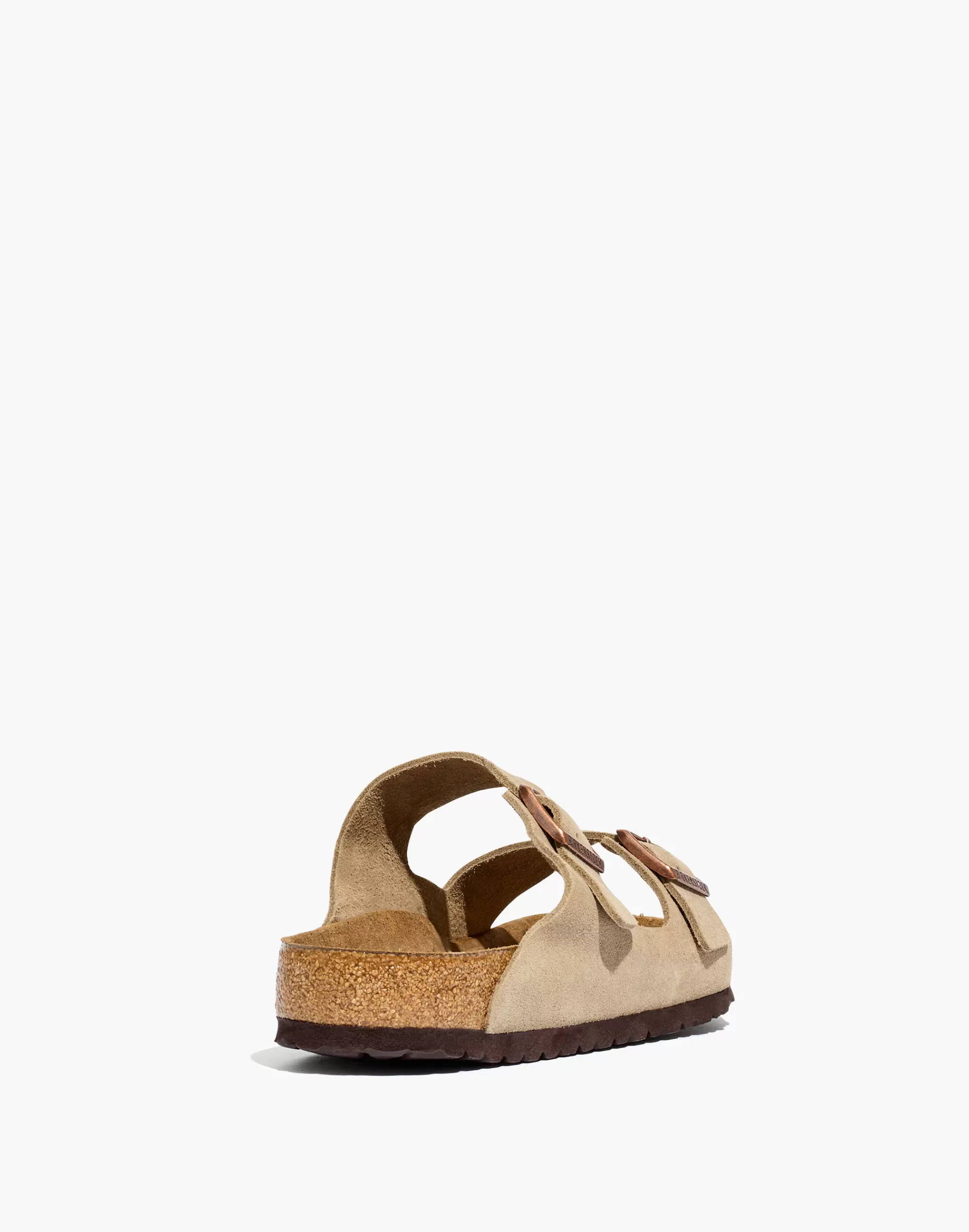 Madewell Sandals>Suede Arizona Sandals Taupe