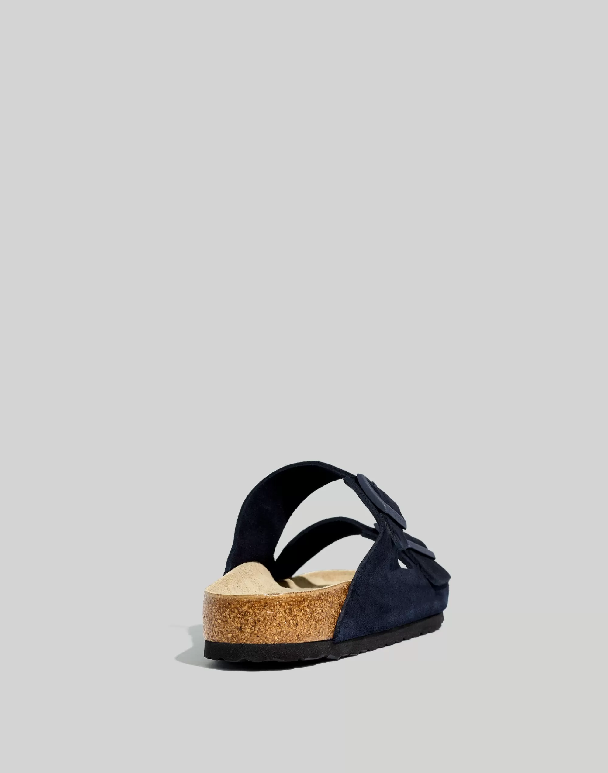 Madewell Sandals>Suede Arizona Sandals Midnight Suede