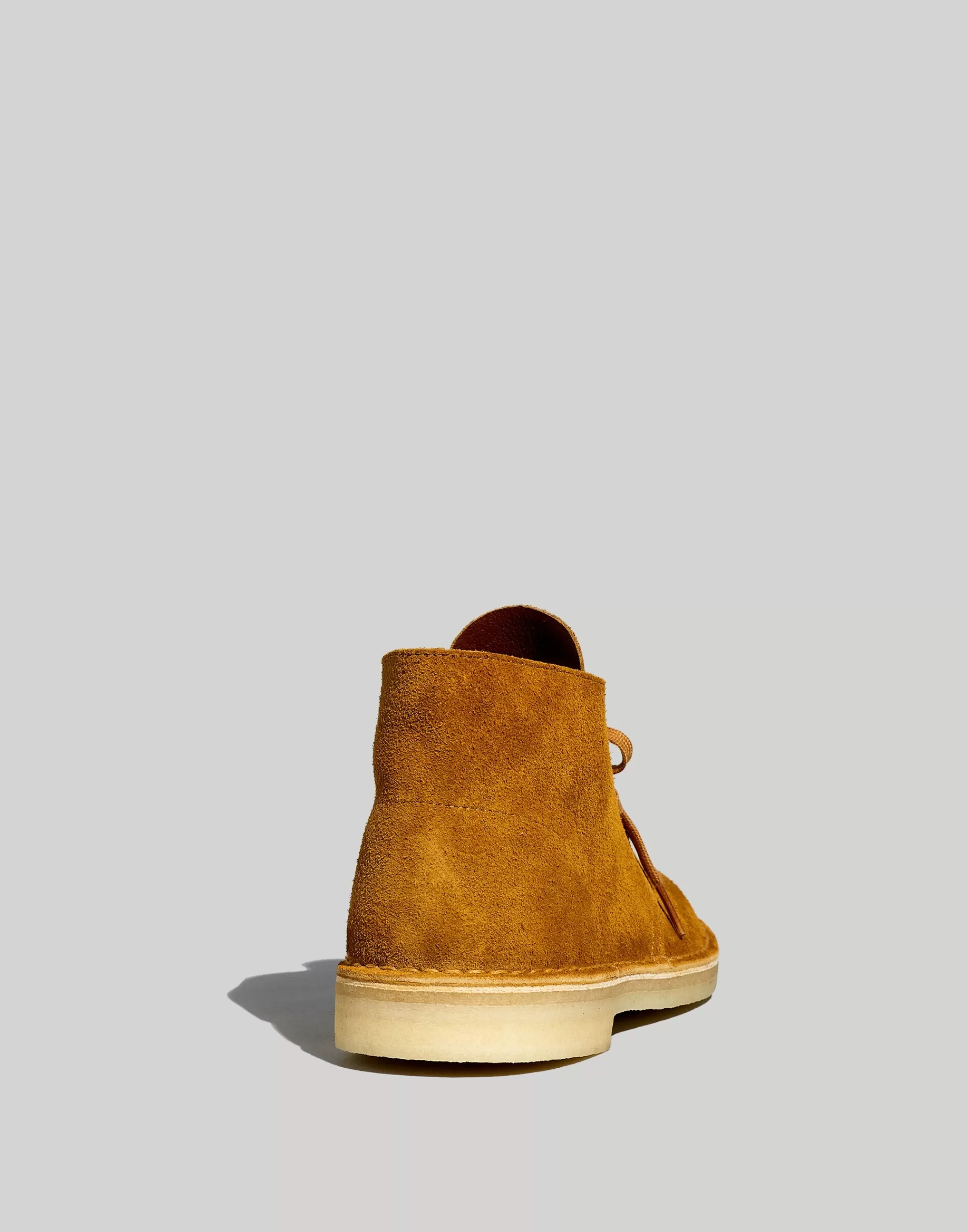 Madewell Dress Shoes>Suede Desert Boots Brown Orange