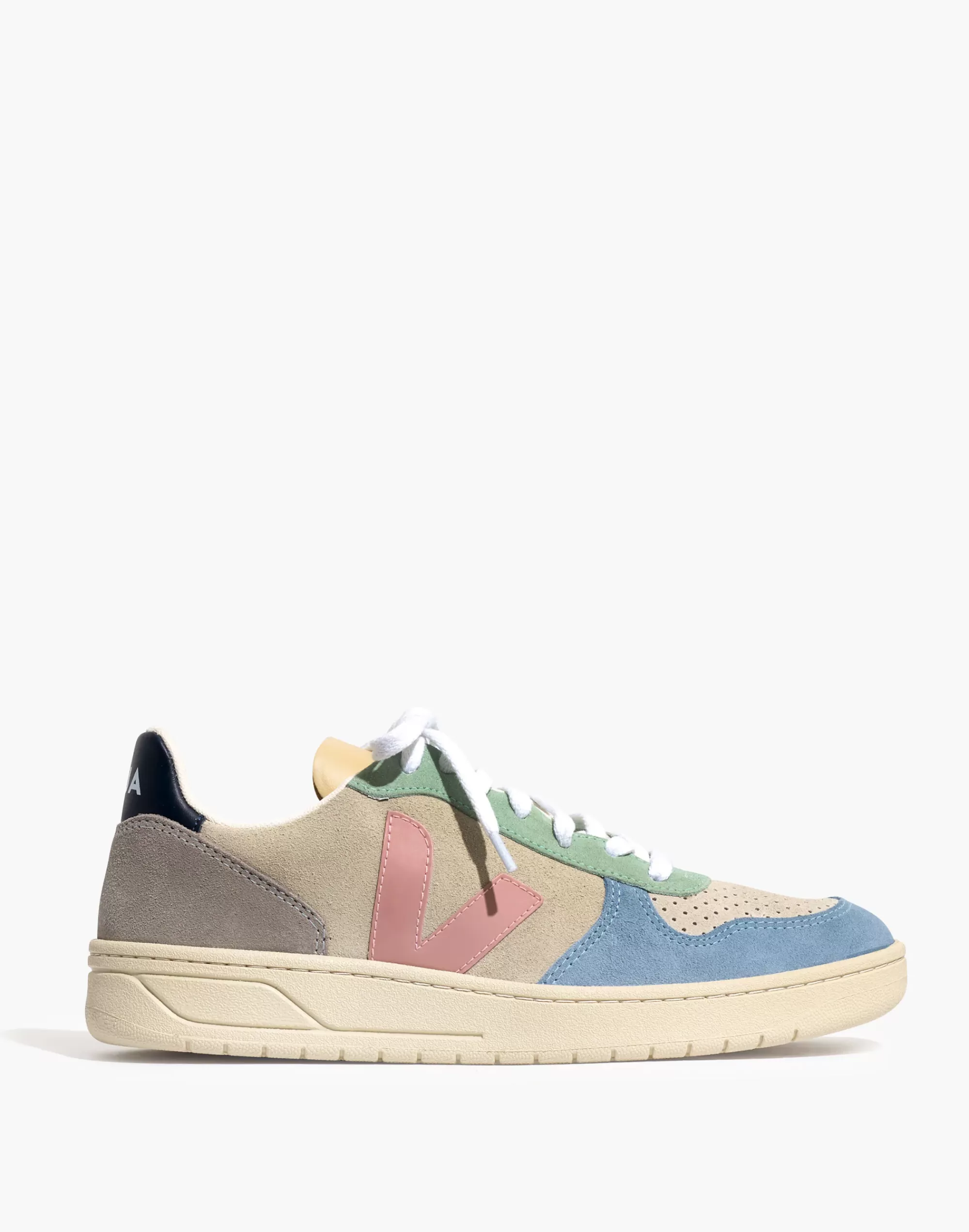 Madewell Sneakers>Suede V-10 Sneakers Multico Natural Babe