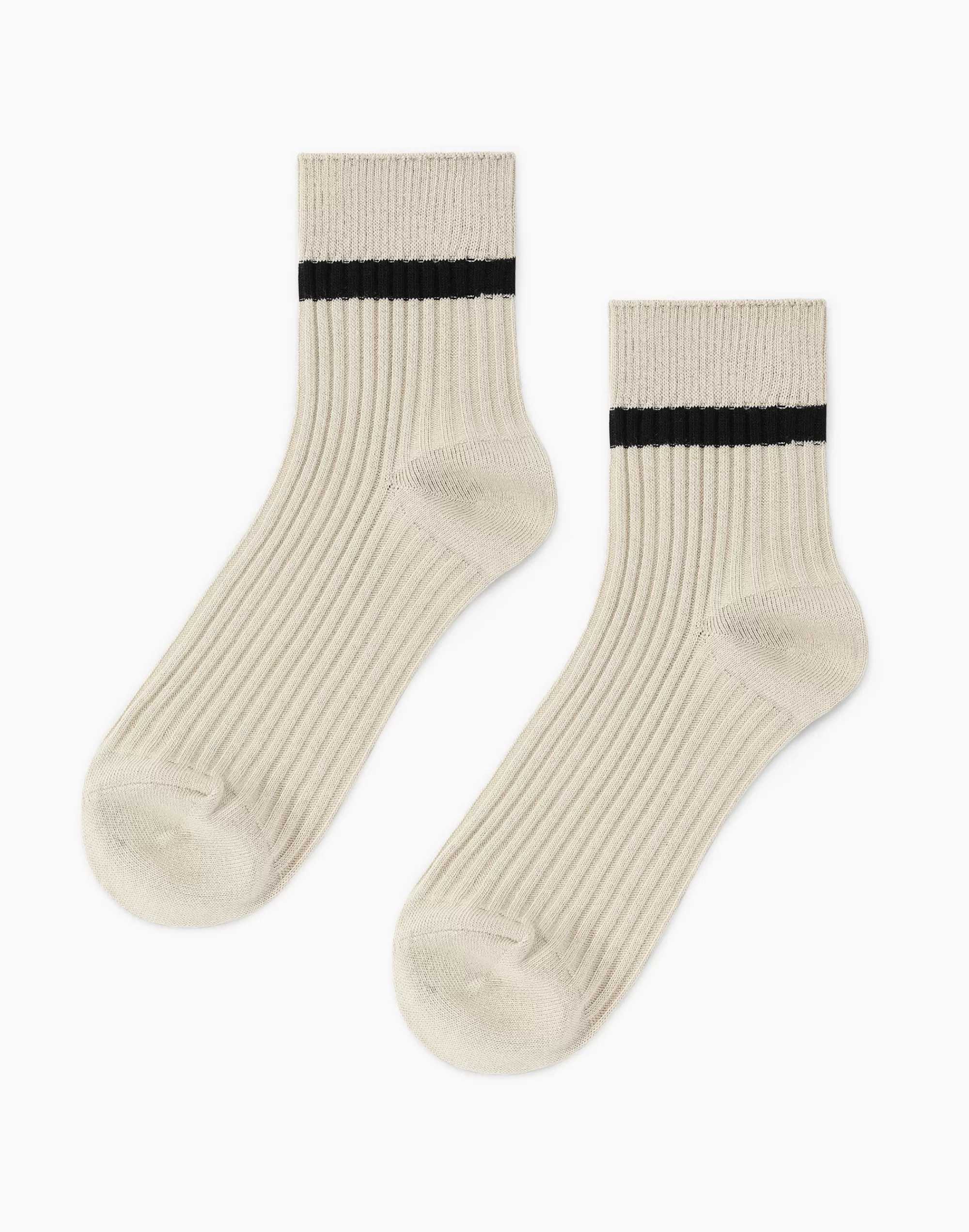 Madewell Socks>Tailored Union Andy Ivory White