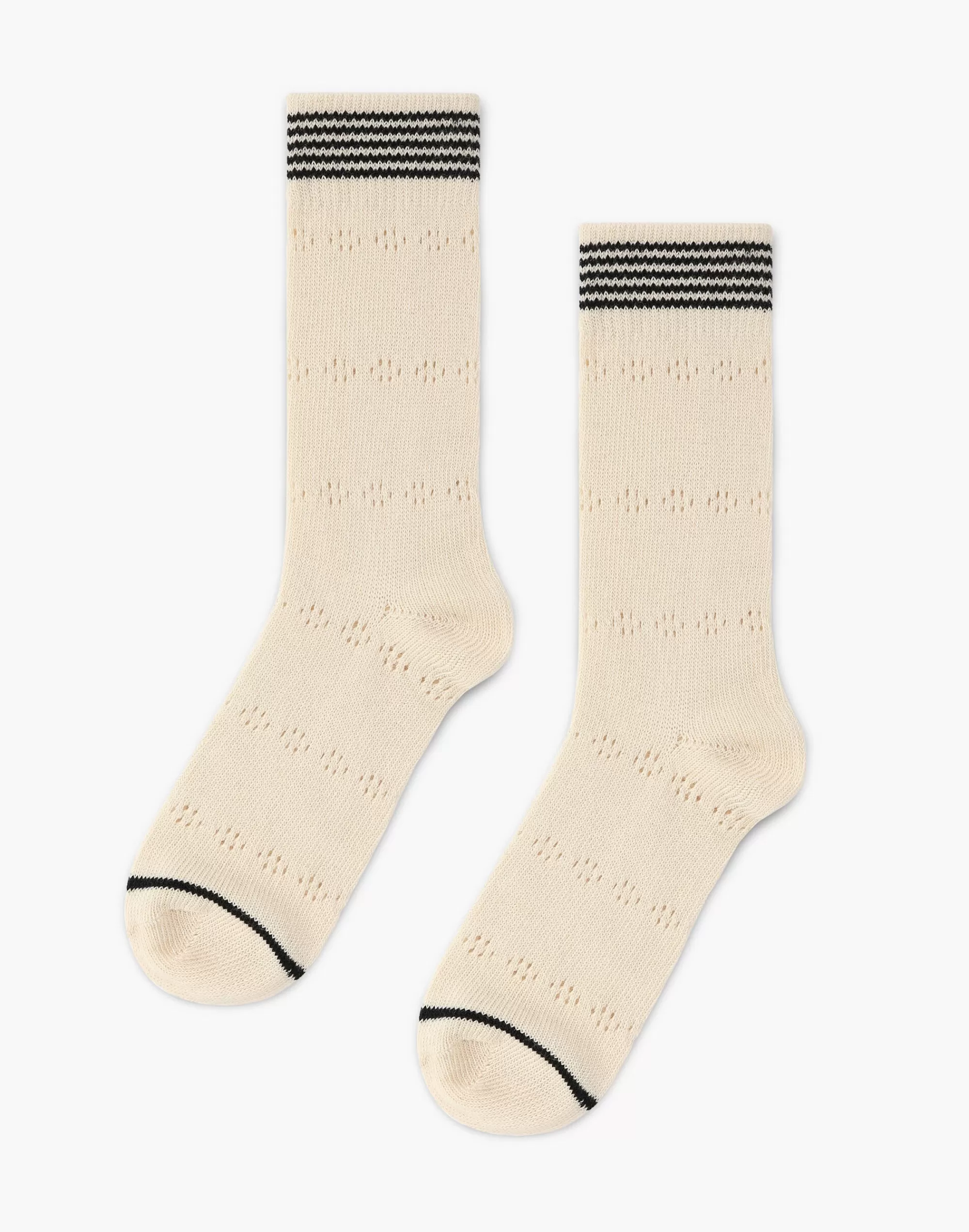 Madewell Socks>Tailored Union Nana White