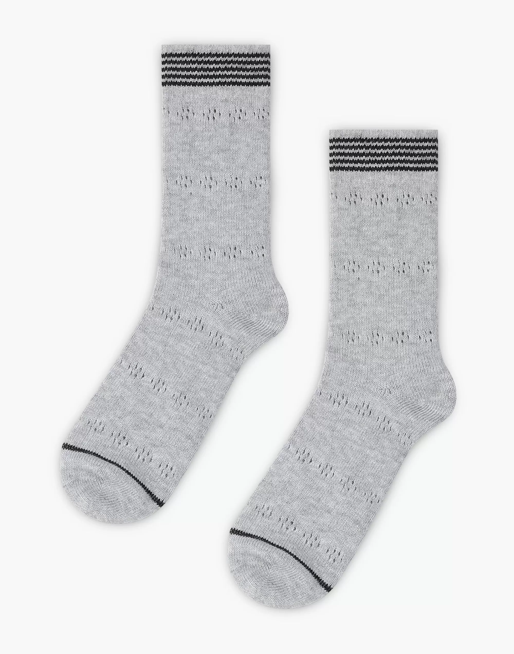 Madewell Socks>Tailored Union Nana Socks Heather Grey