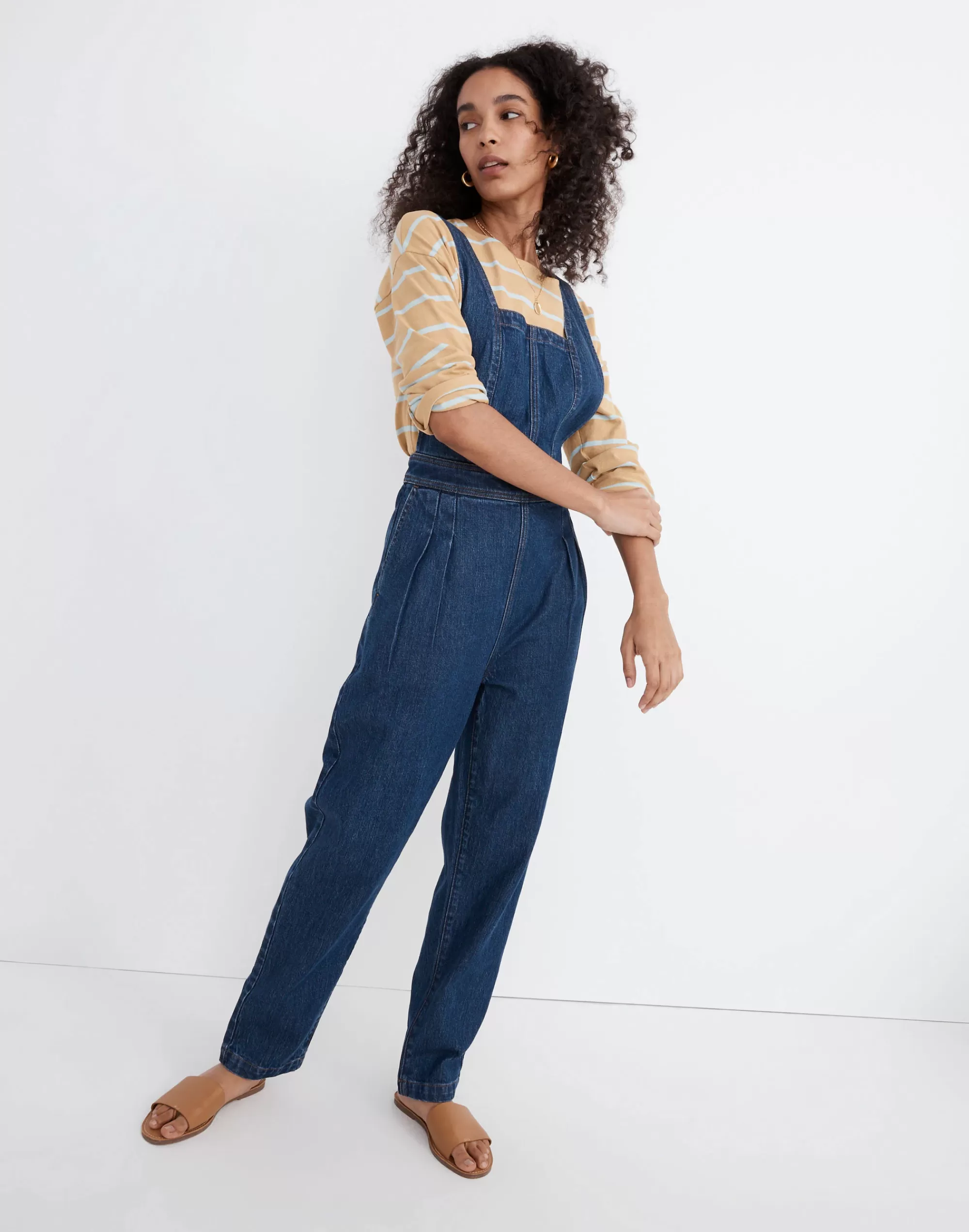 Madewell Denim Overalls & Jumpsuits>Tapered Overalls In Dunson Wash