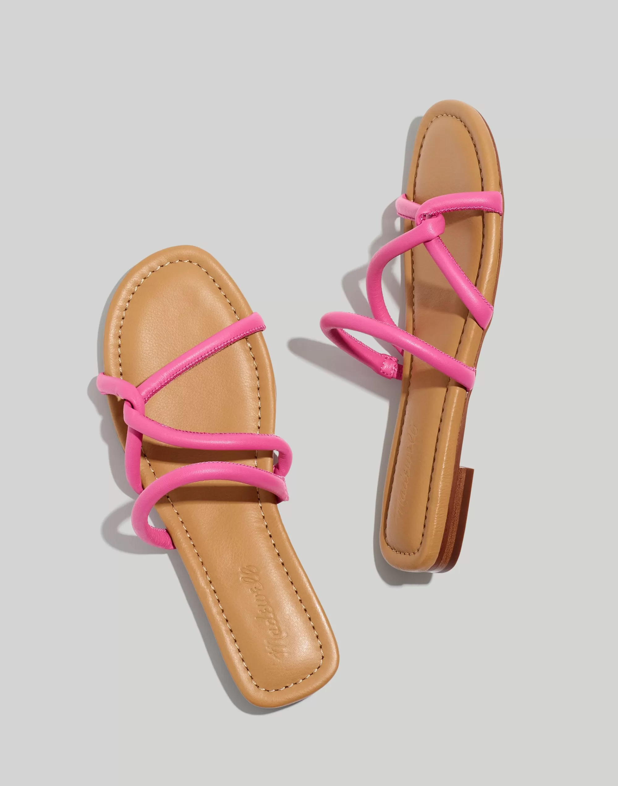 Madewell Sandals>The Amel Slide Sandal Raspberry Frosting