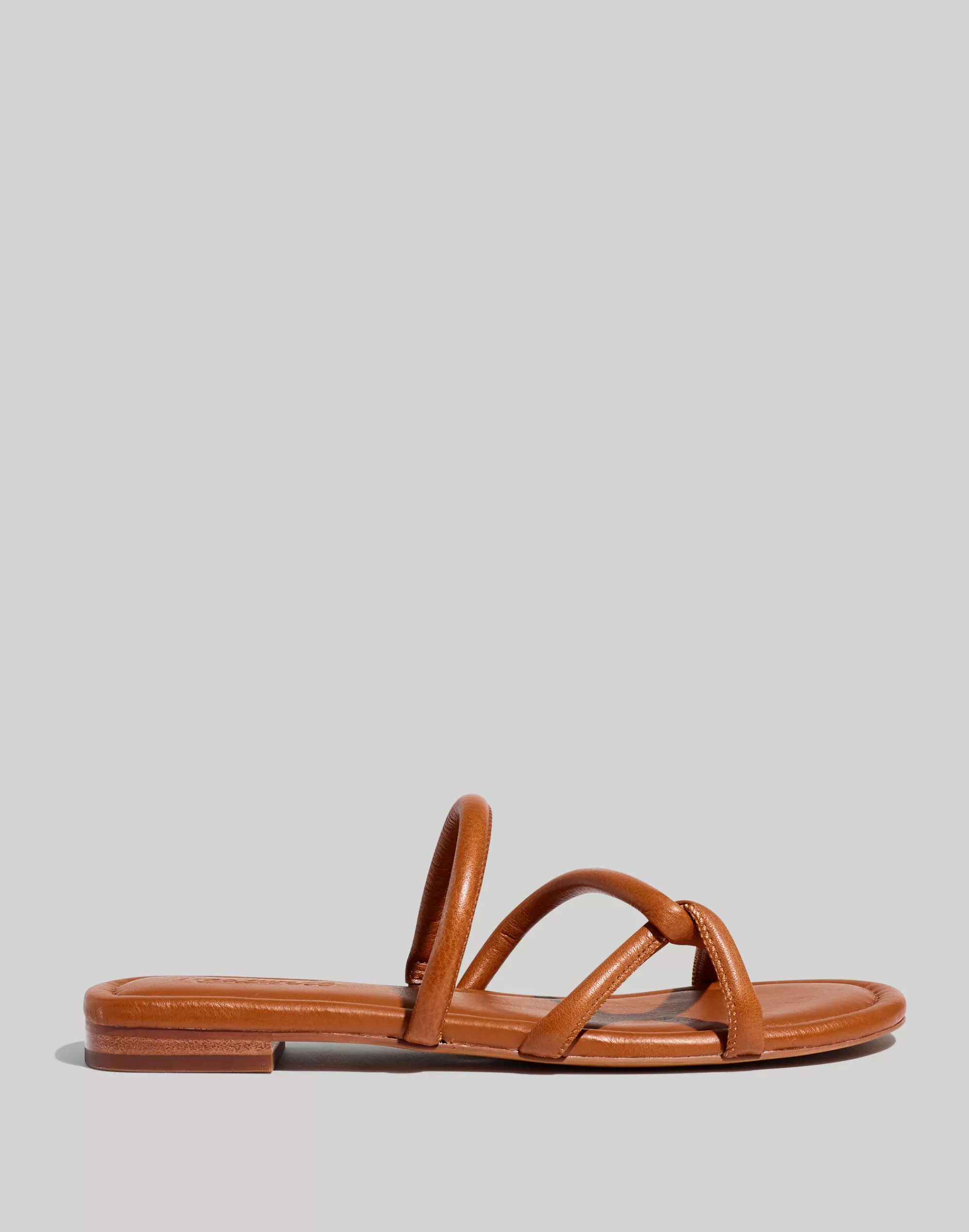 Madewell Sandals>The Amel Slide Sandal English Saddle