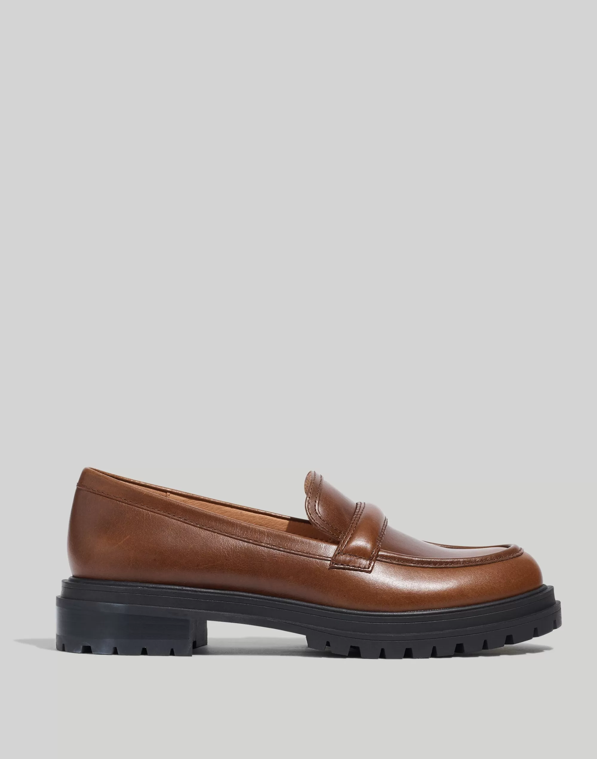 Madewell Flats>The Bradley Lugsole Loafer In Leather Stable