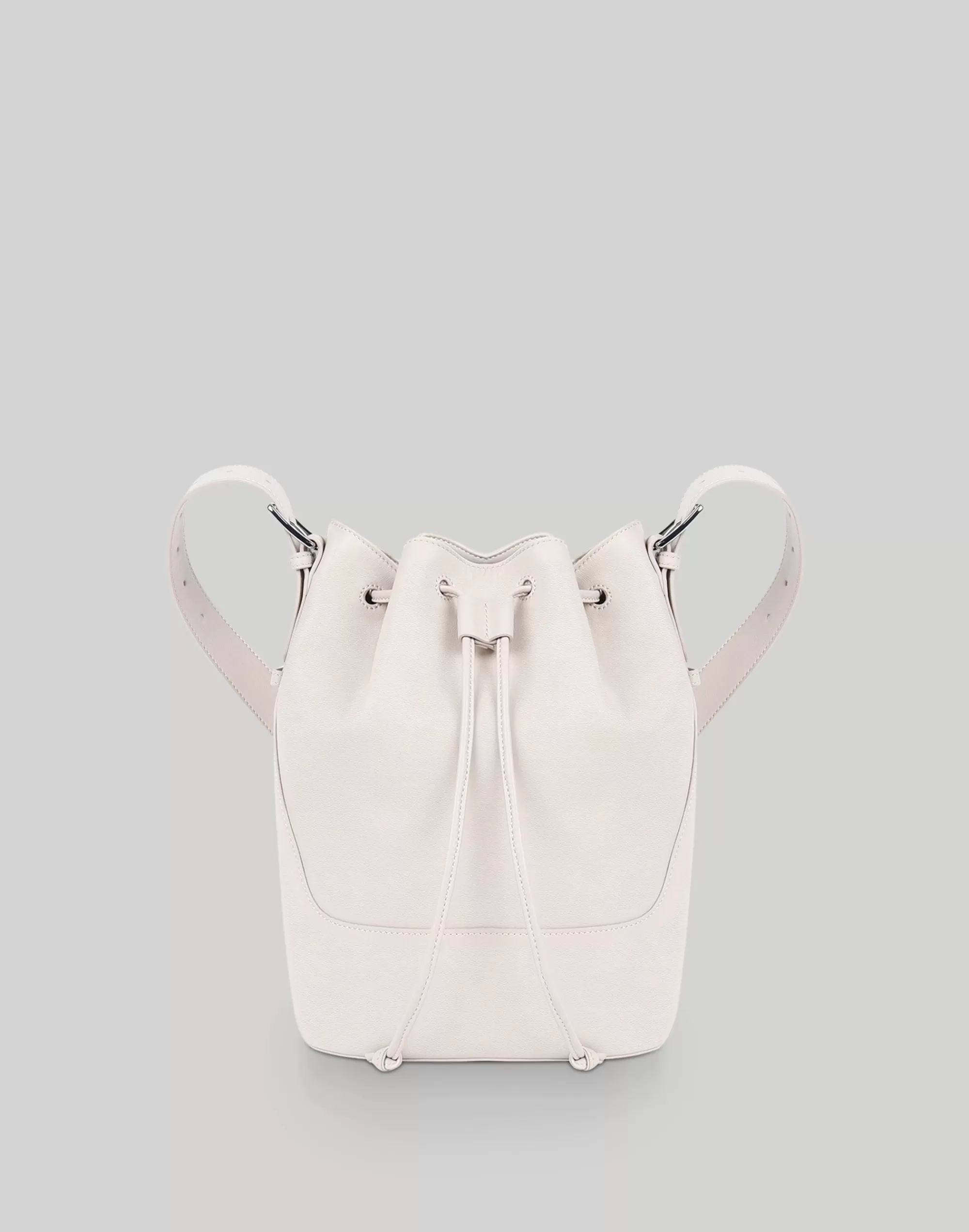 Madewell Shoulder Bags>The Cinch Bucket Cream