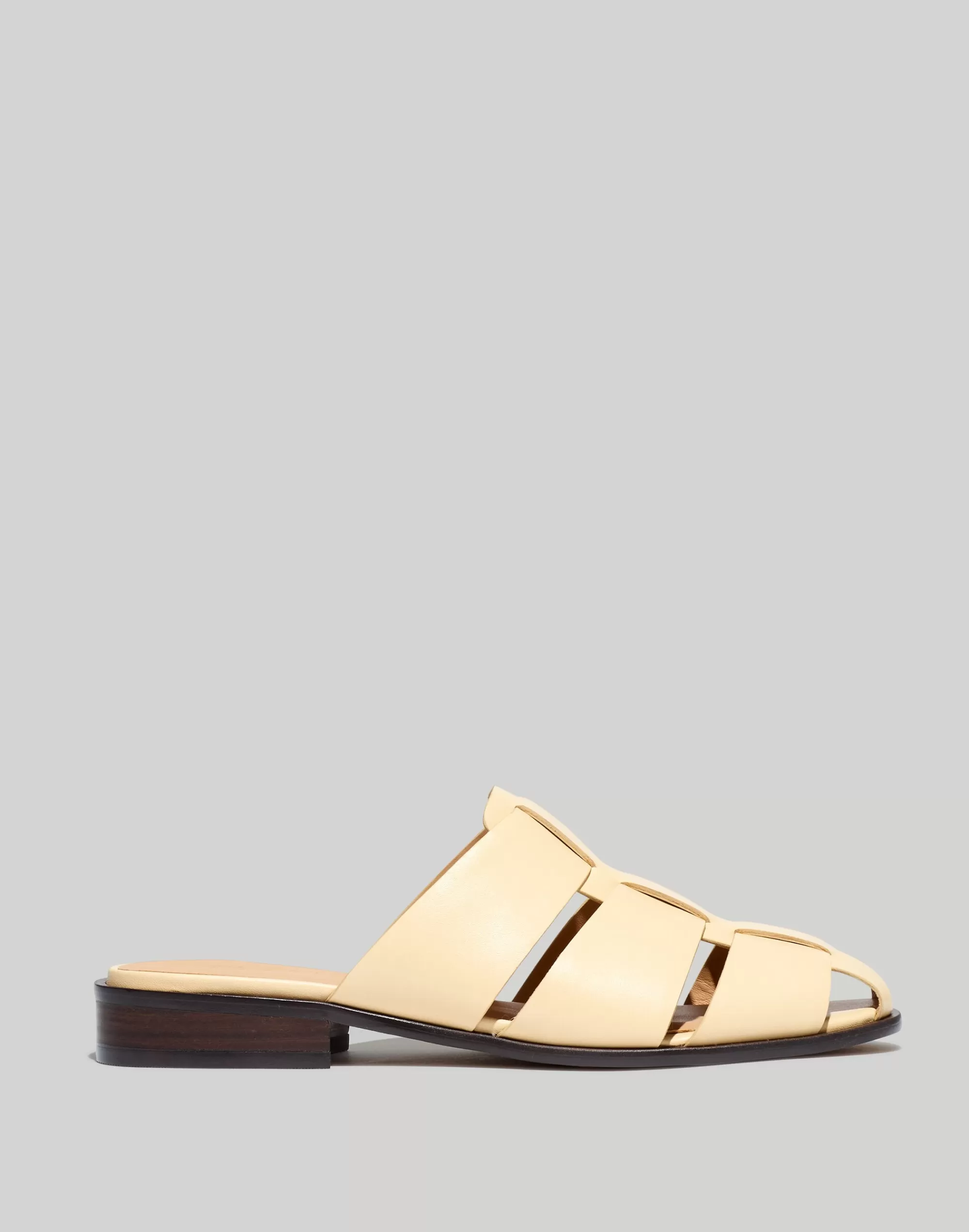 Madewell Flats>The Dixson Fisherman Mule Buttered Scone