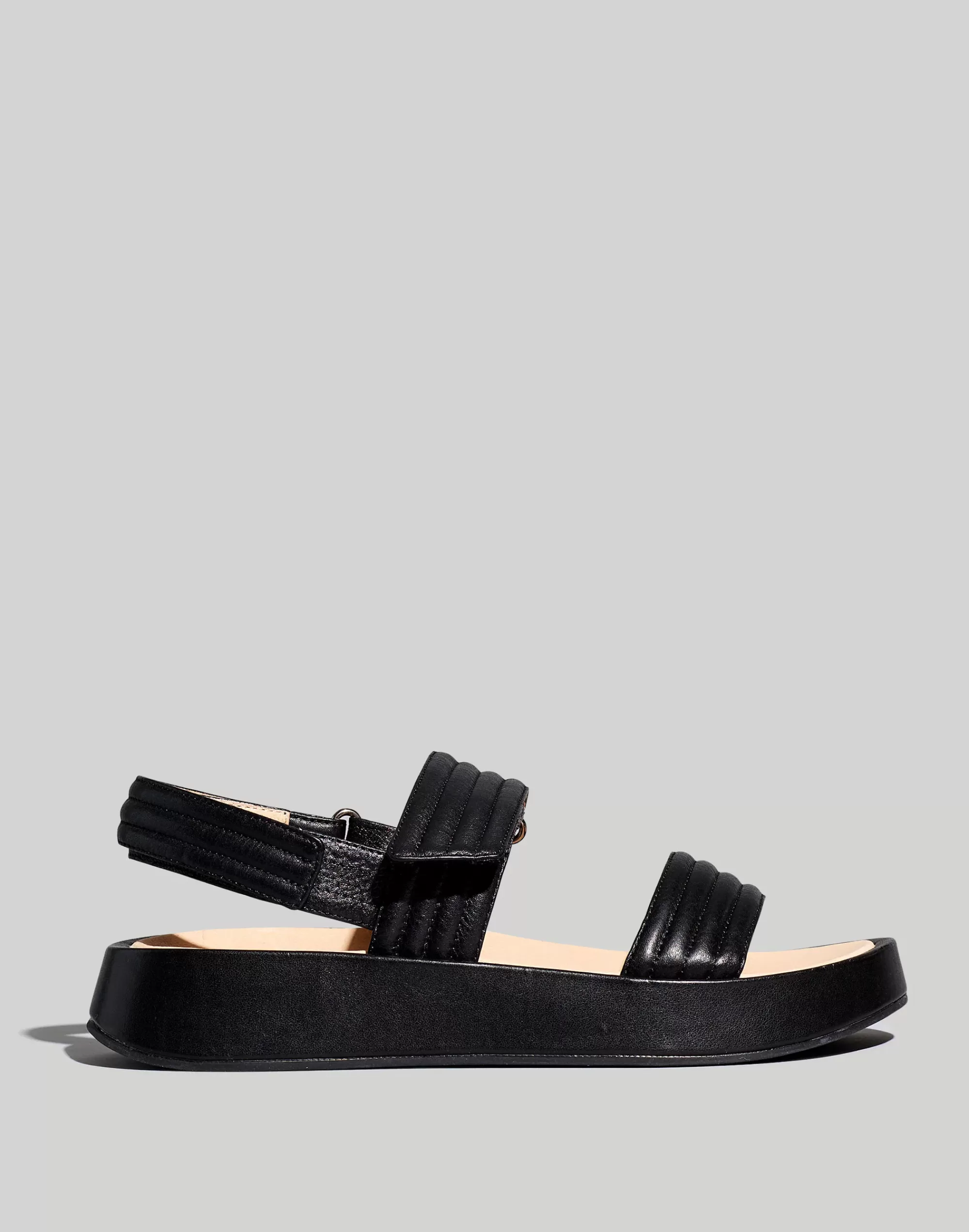 Madewell Sandals>The Emmalee Sandal True Black