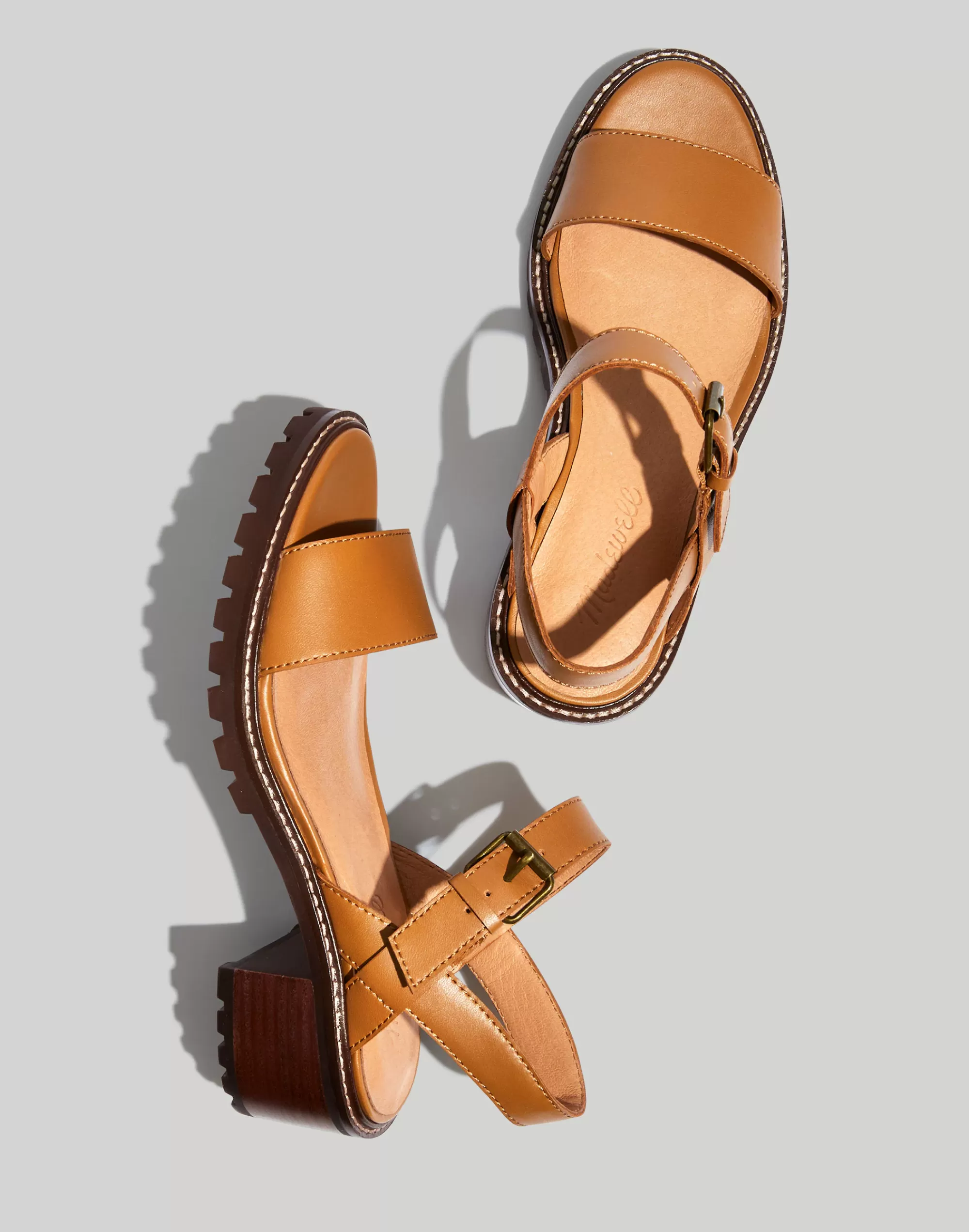 Madewell Sandals>The Erin Lugsole Sandal Toffee