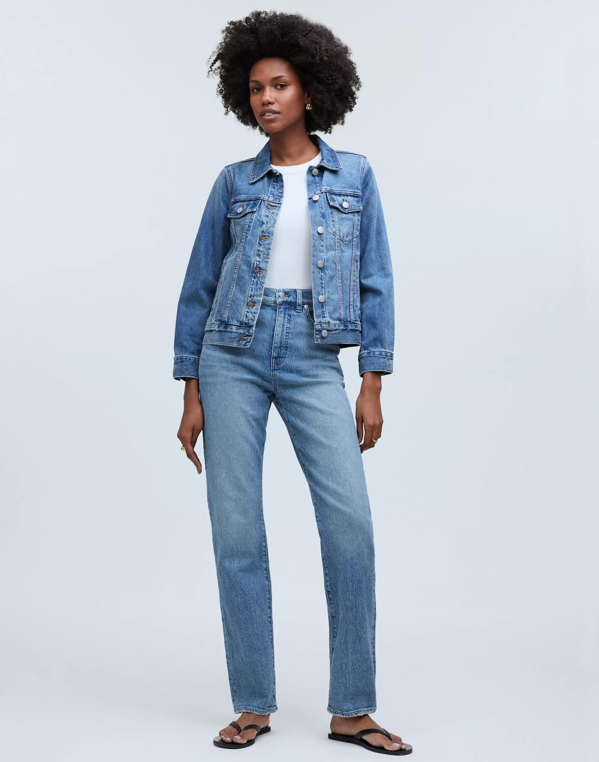 Madewell Jackets>The Jean Jacket In Medford Wash