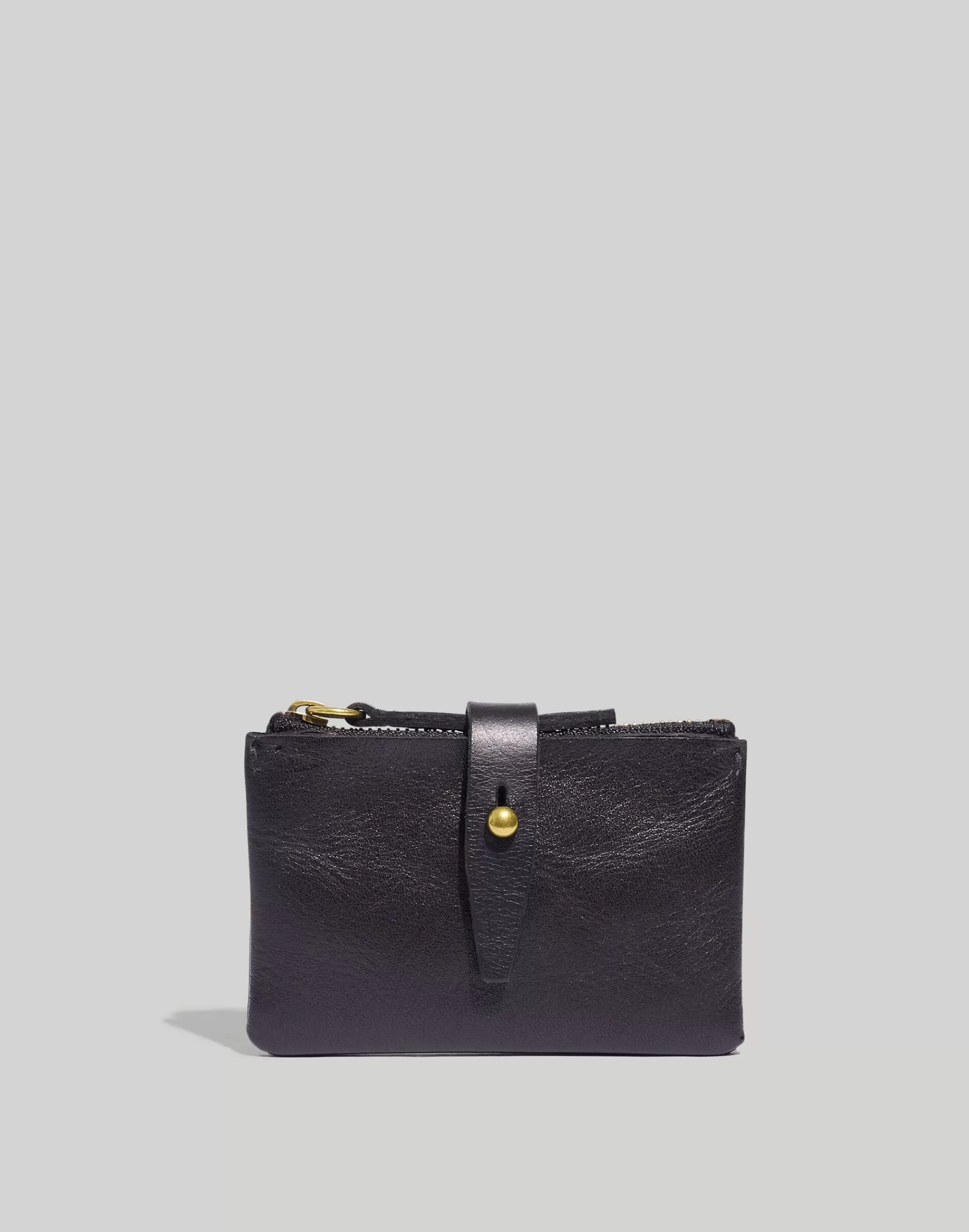 Madewell Bags>The Leather Accordion Wallet True Black