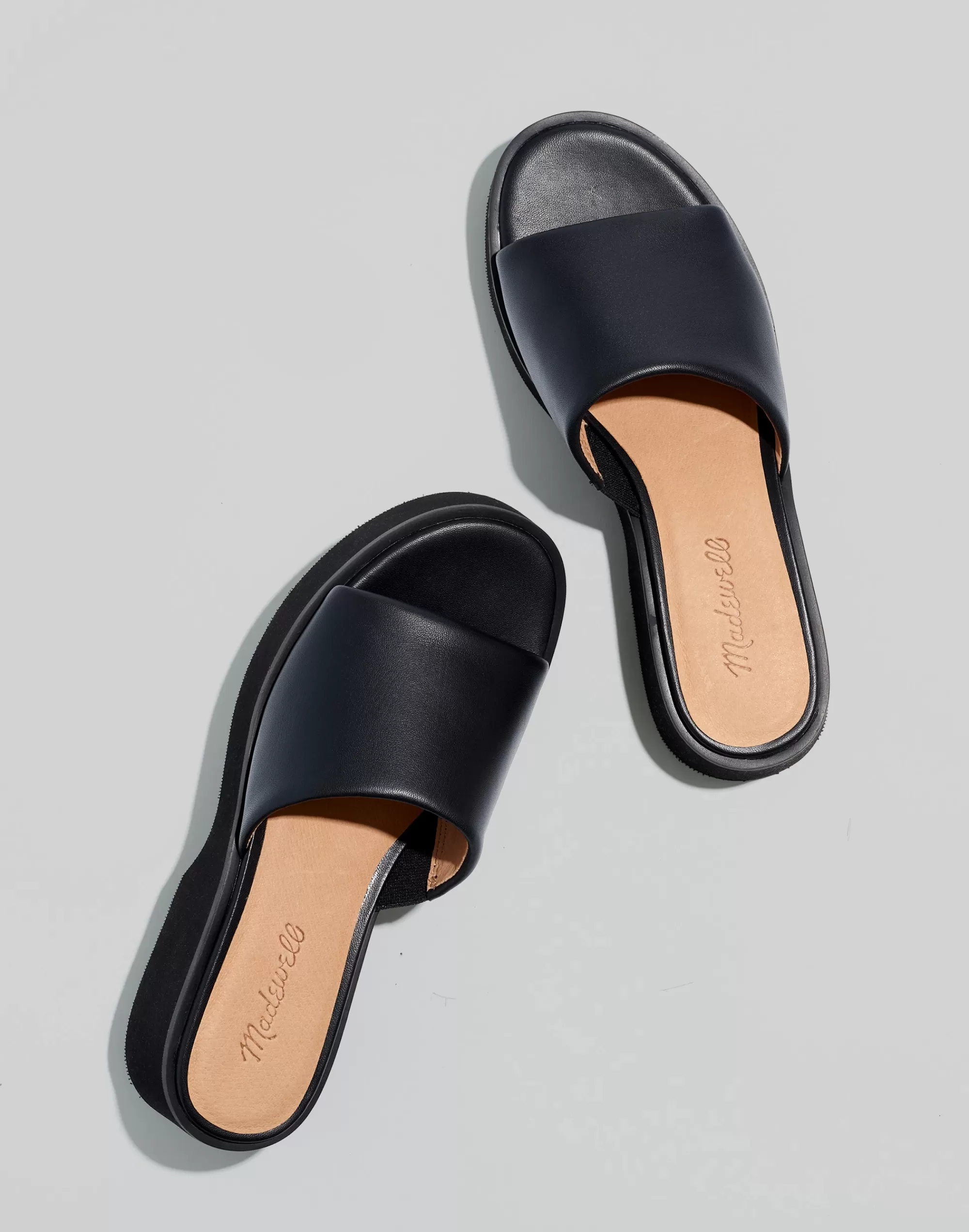 Madewell Sandals>The Meesha Platform Mule True Black