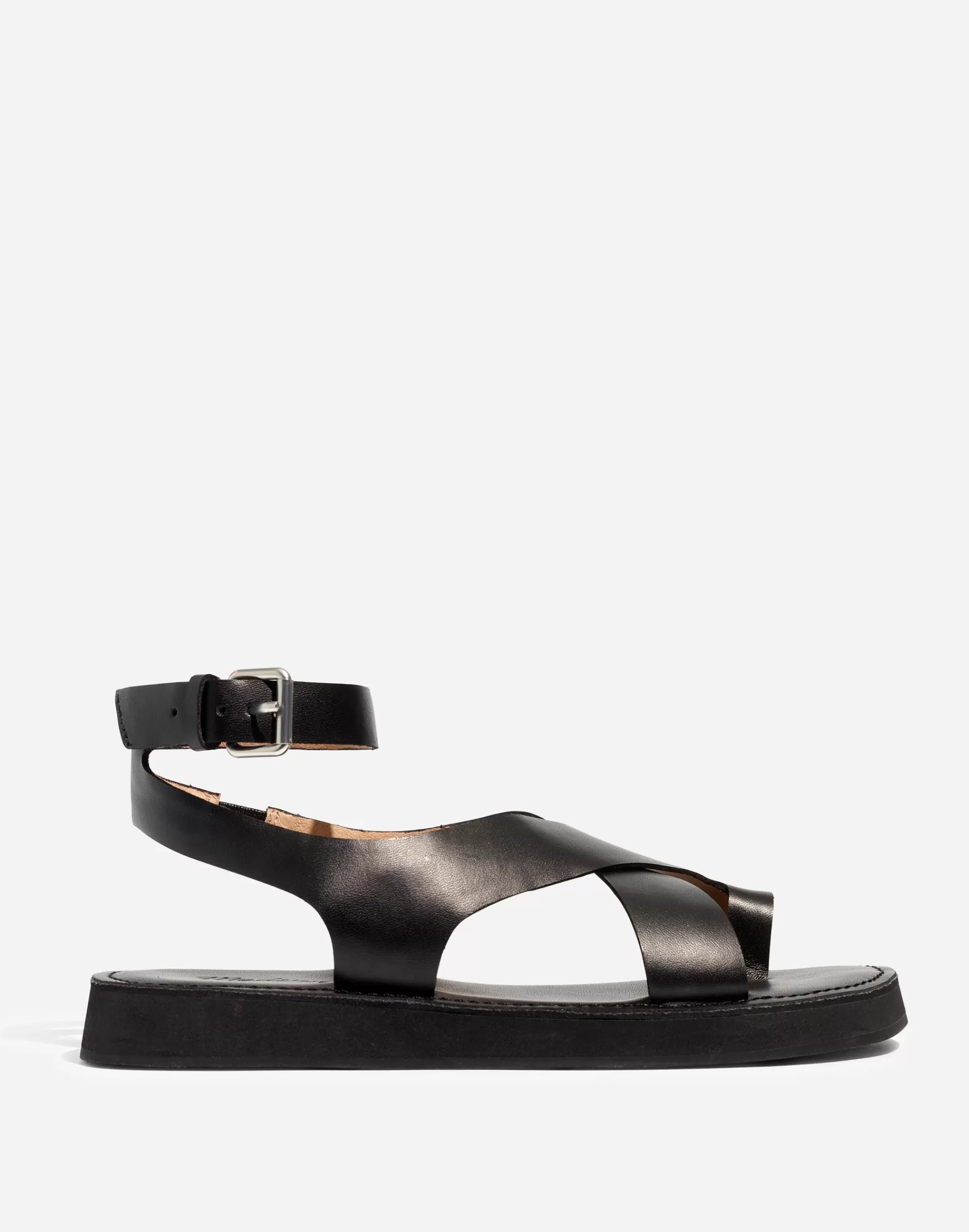 Madewell Sandals>The Natasha Flatform Sandal True Black