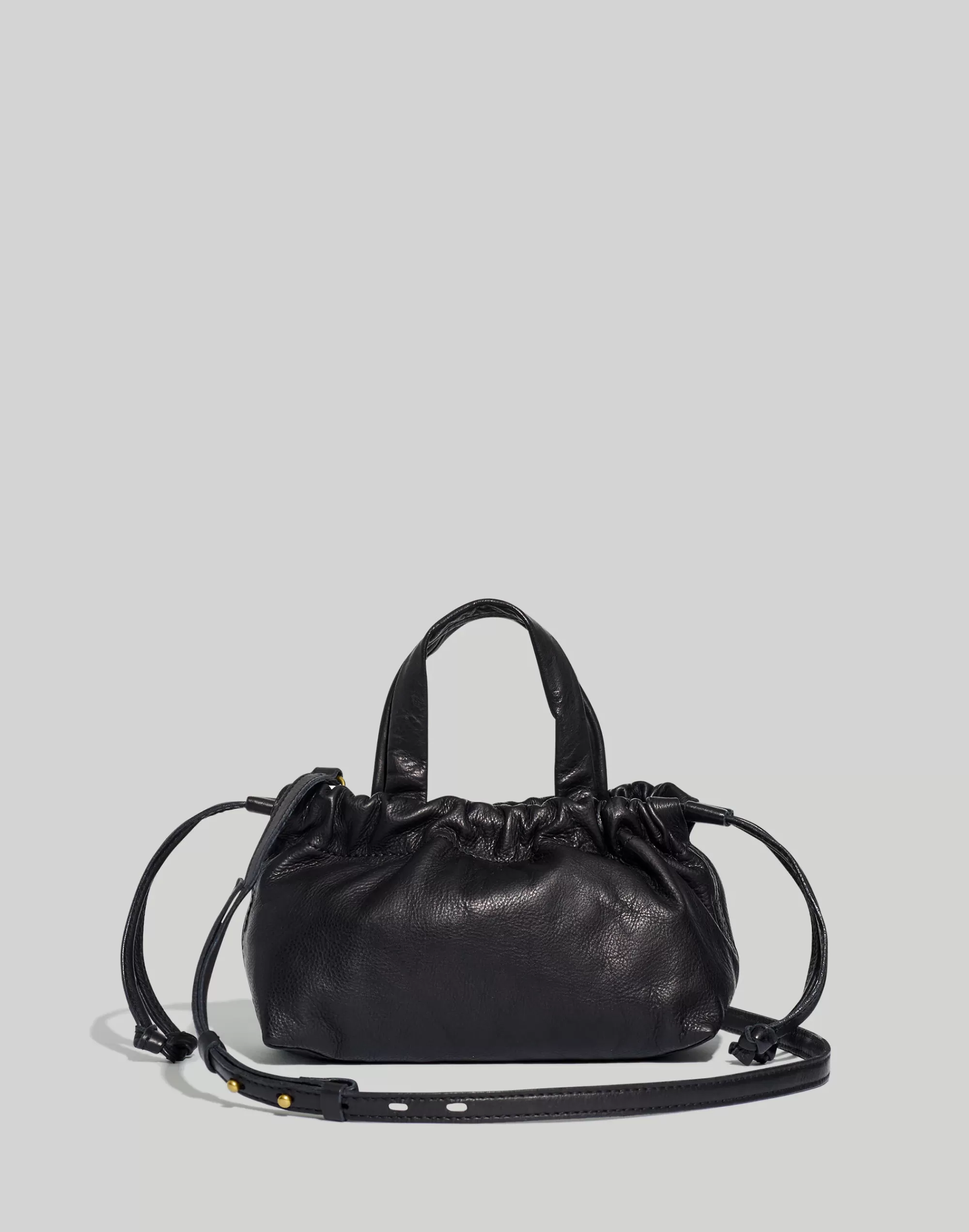 Madewell Crossbody Bags>The Piazza Mini Crossbody Bag True Black