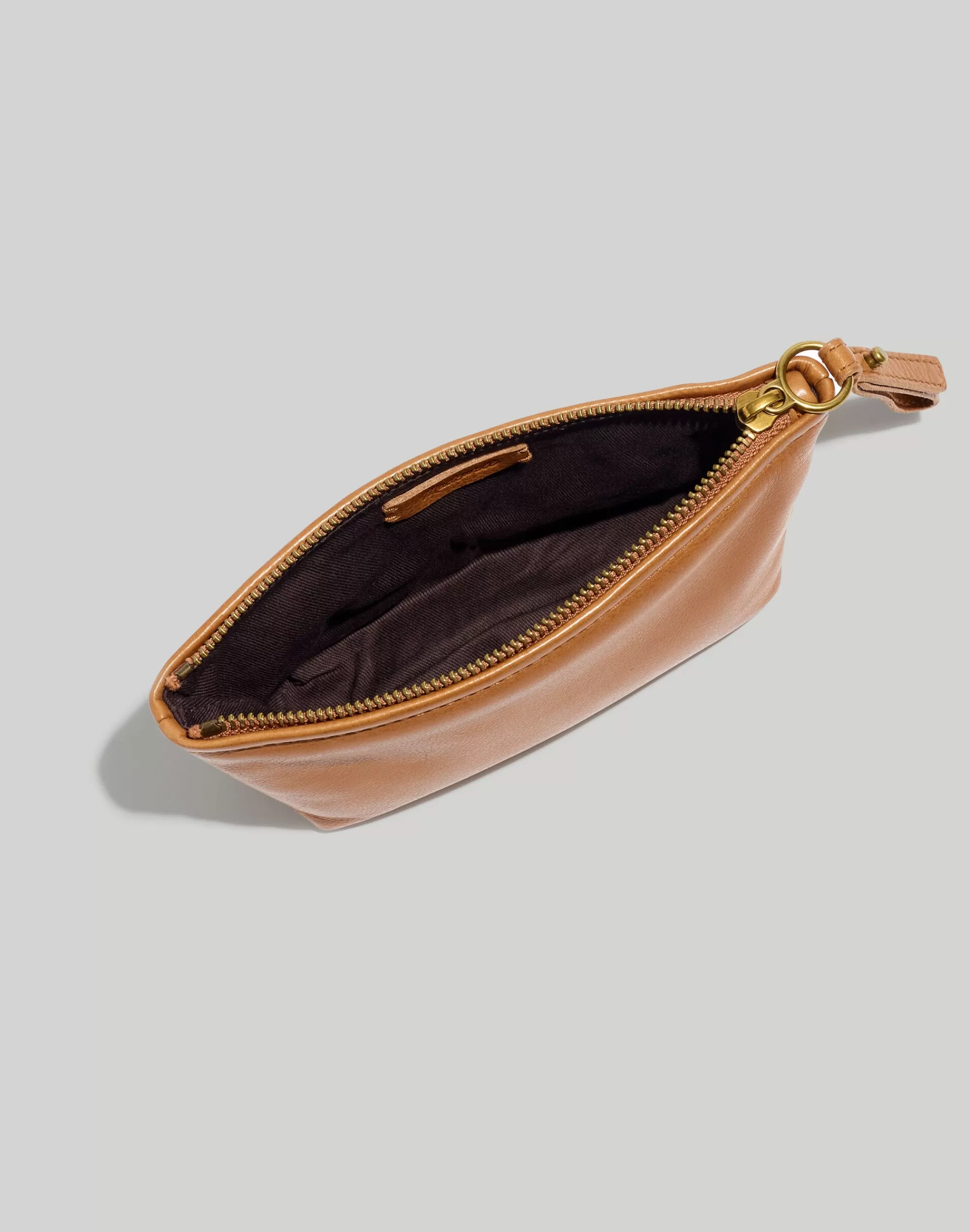 Madewell Pouches & Wallets>The Piazza Zip Pouch Timber Beam