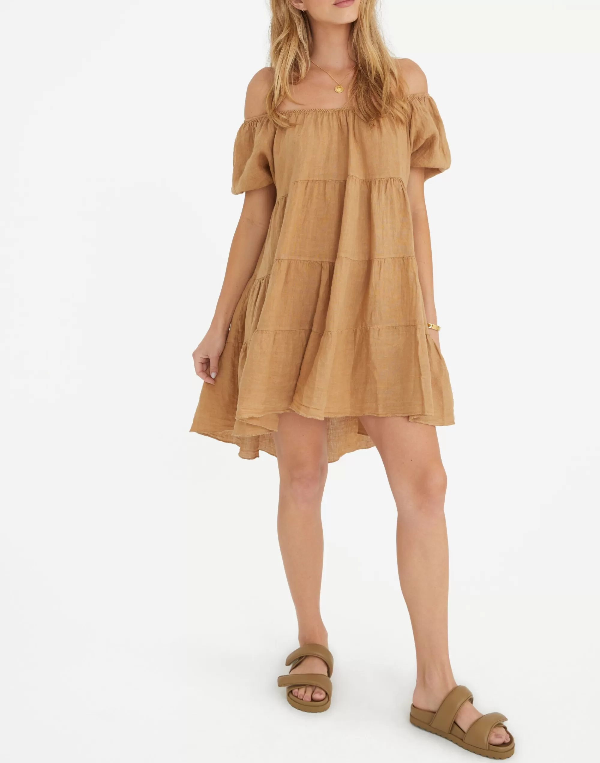 Madewell Dresses>The Sabrina Dress Camel