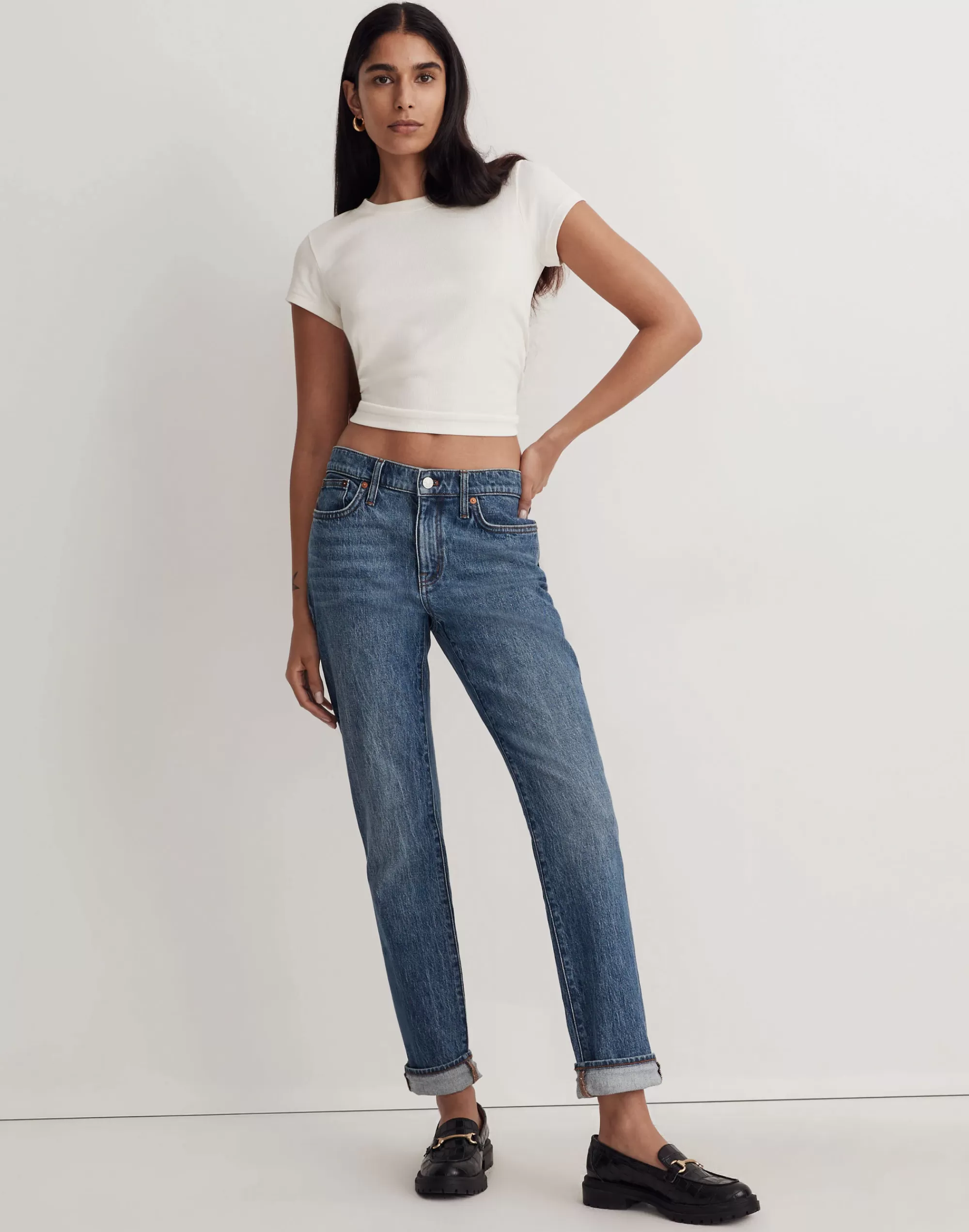 Madewell Boyjeans>The Slim Boyjean In Talford Wash