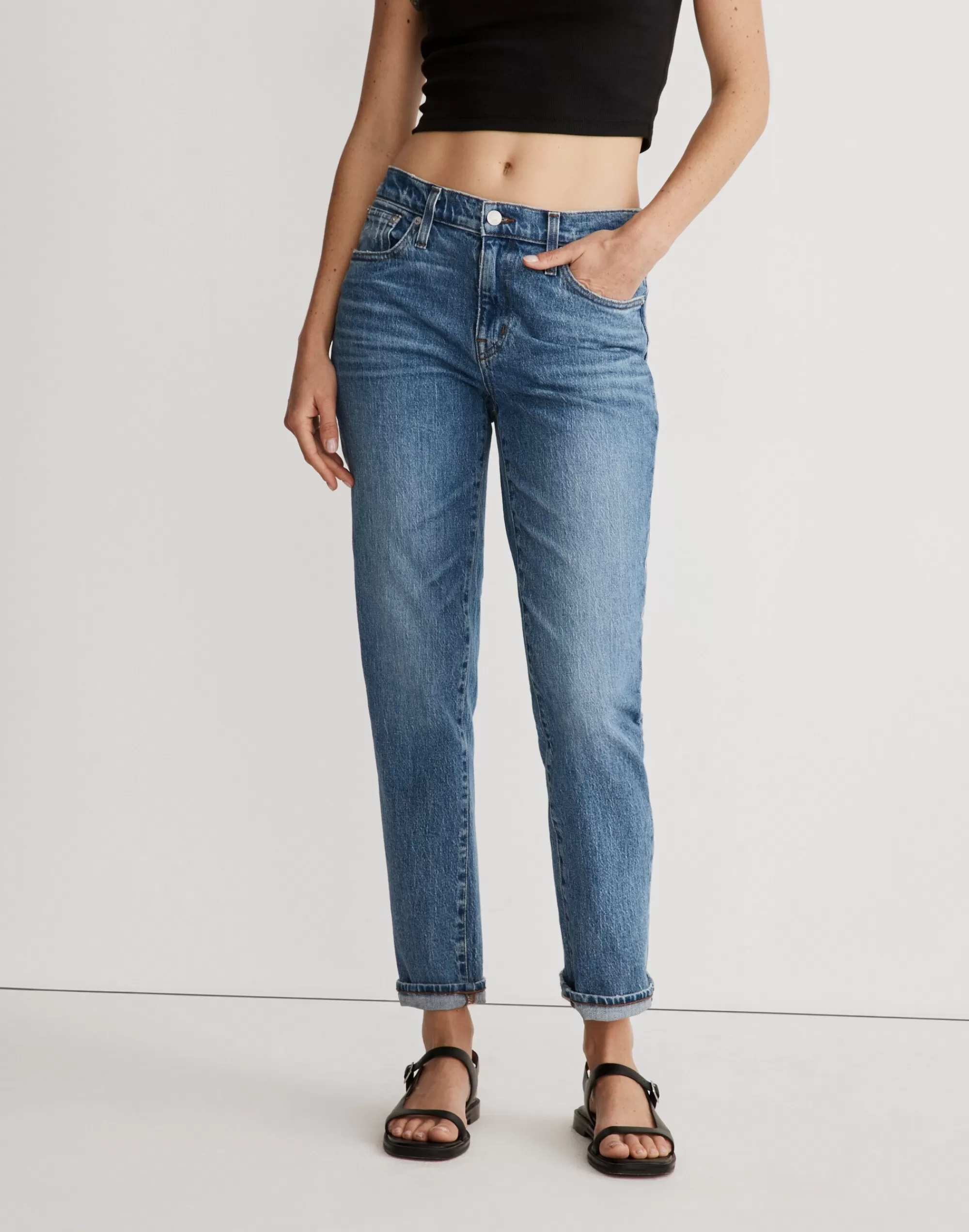 Madewell Jeans>The Slim Boyjean In Werth Wash