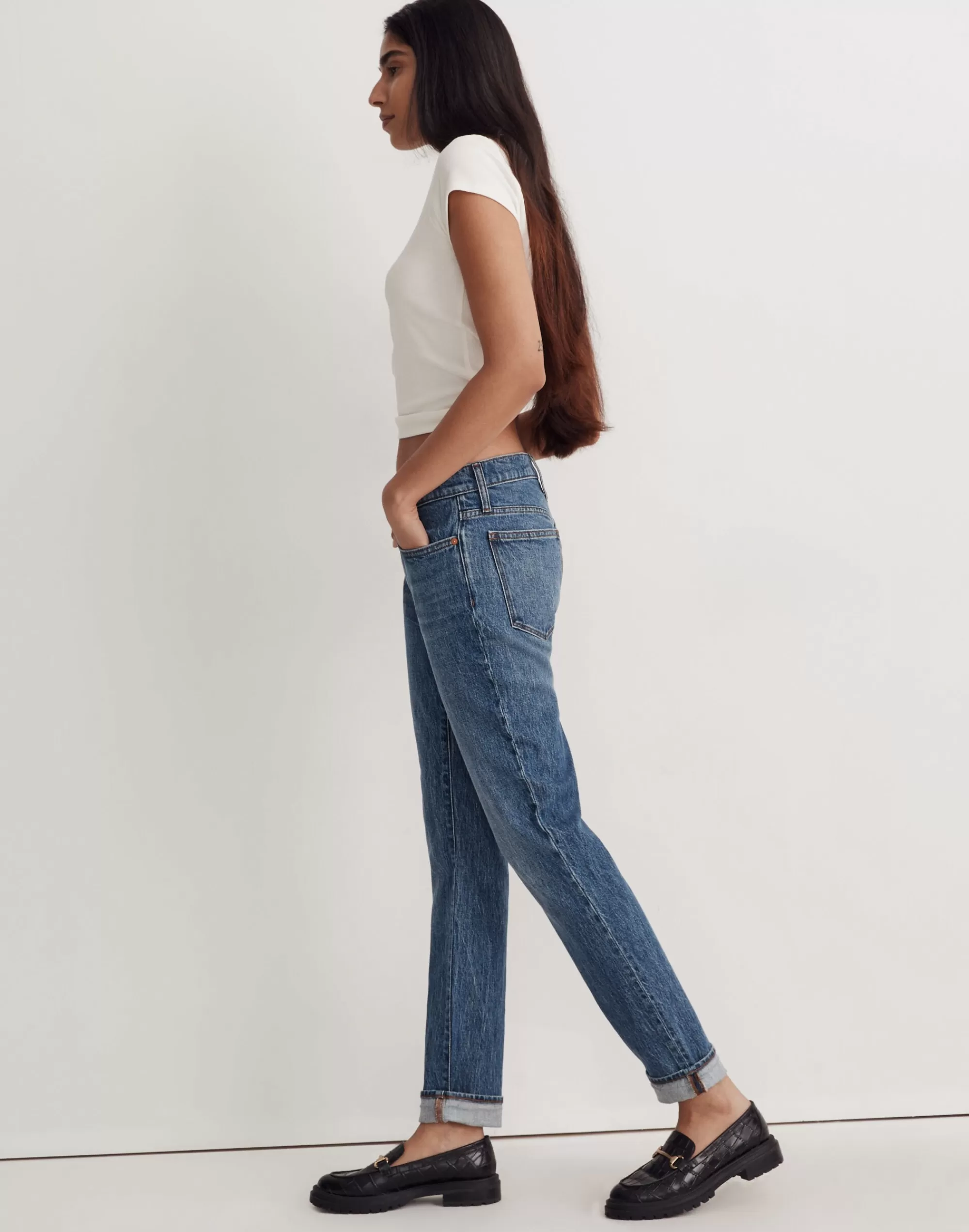 Madewell Boyjeans>The Slim Boyjean In Talford Wash