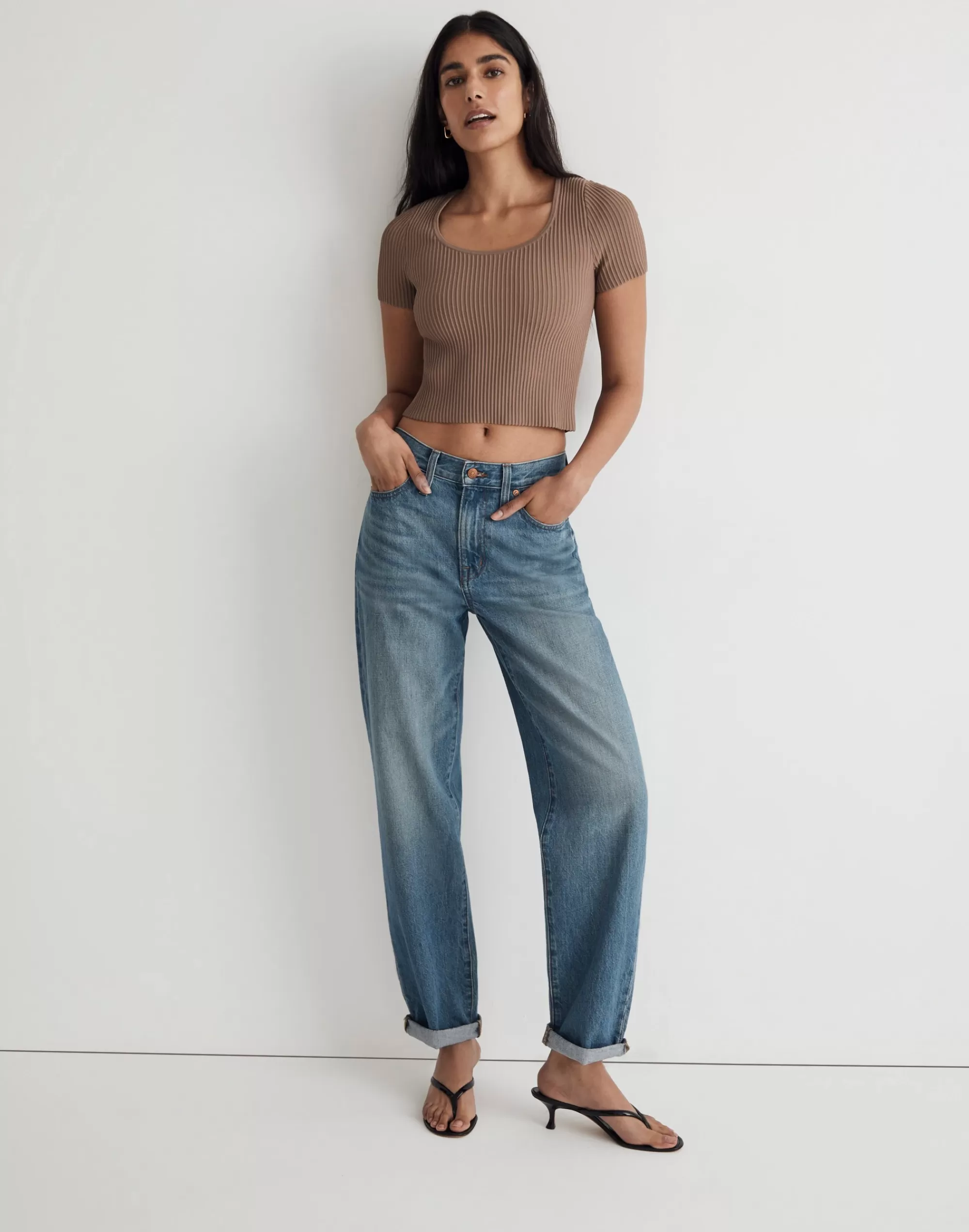 Madewell Boyjeans>The Slouchy Boyjean In Astonia Wash