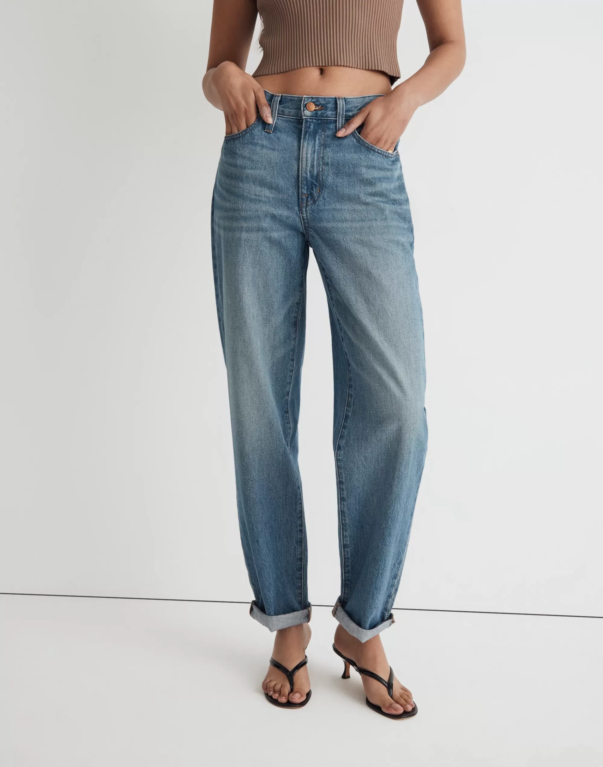 Madewell Jeans>The Slouchy Boyjean In Astonia Wash