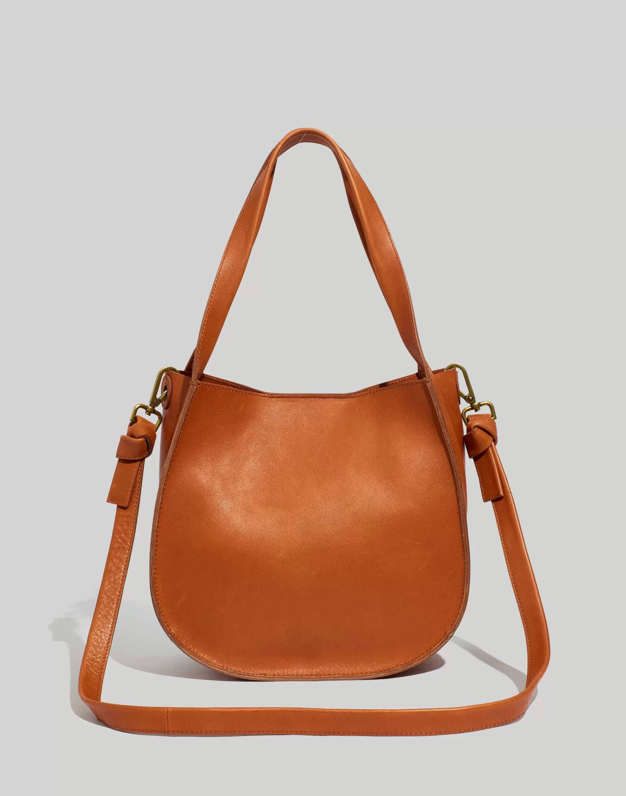 Madewell Shoulder Bags>The Sydney Shoulder Bag Burnished Caramel