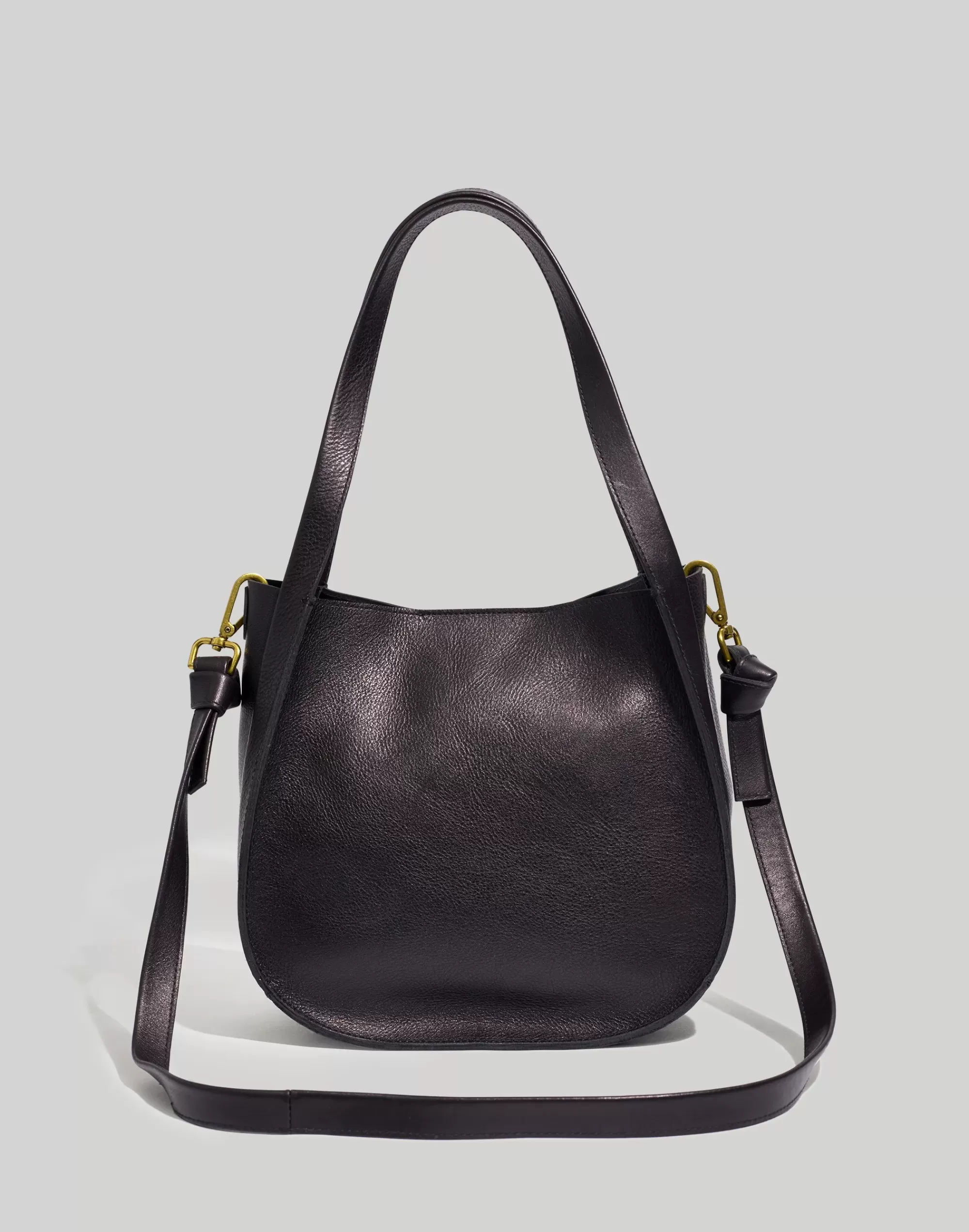 Madewell Crossbody Bags>The Sydney Shoulder Bag True Black