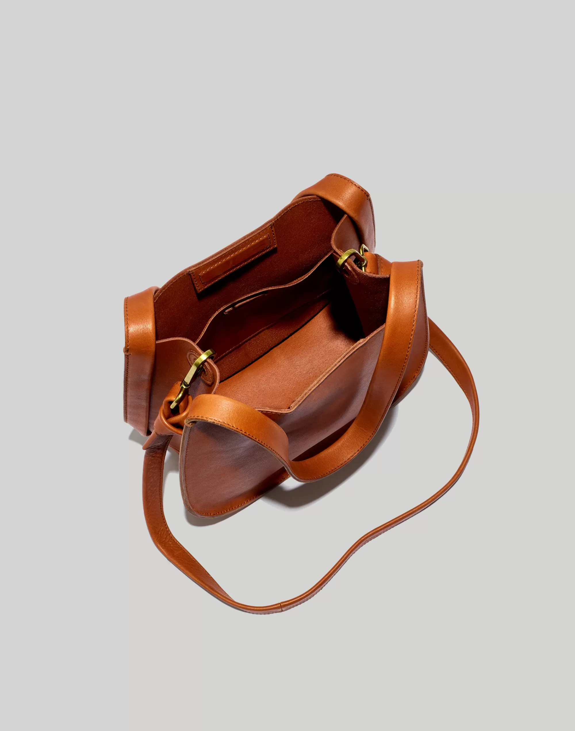 Madewell Shoulder Bags>The Sydney Shoulder Bag Burnished Caramel