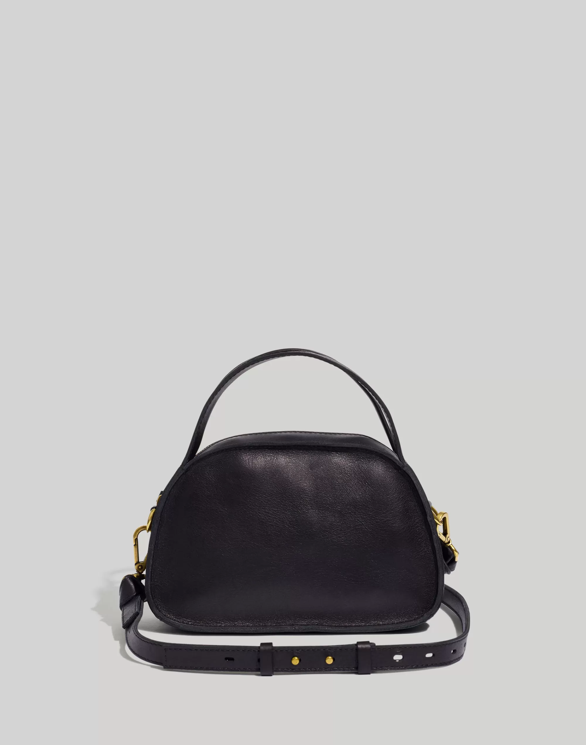 Madewell Bags>The Sydney Zip-Top Crossbody Bag True Black