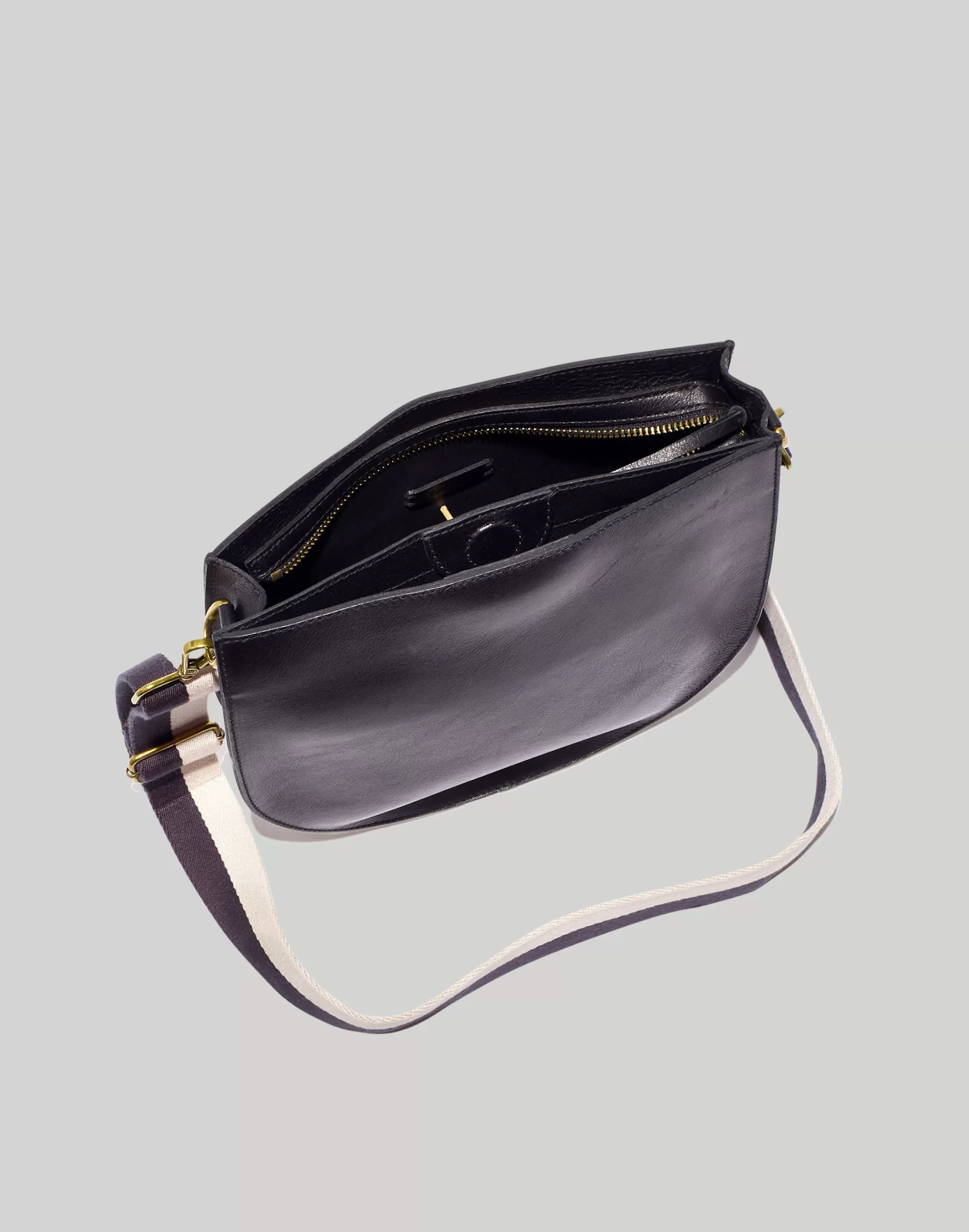 Madewell Bags>The Transport Saddlebag True Black