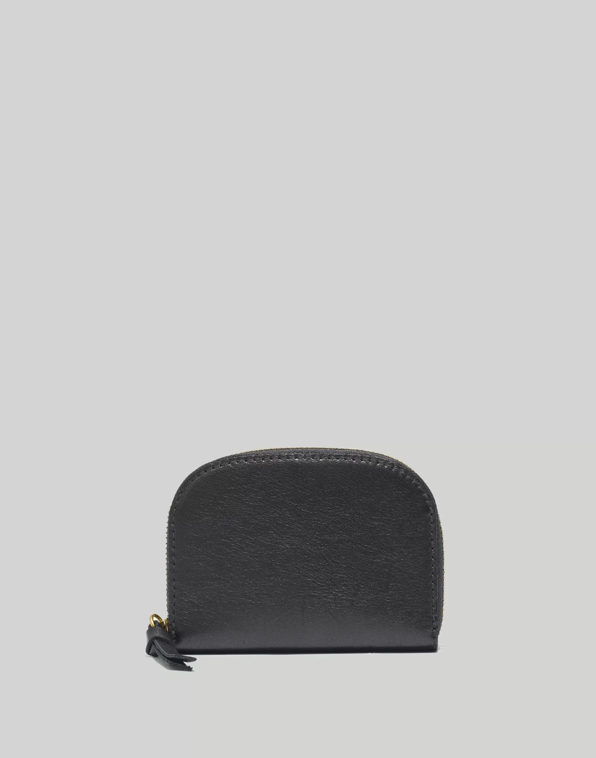 Madewell Pouches & Wallets>The Zip Wallet In Leather True Black