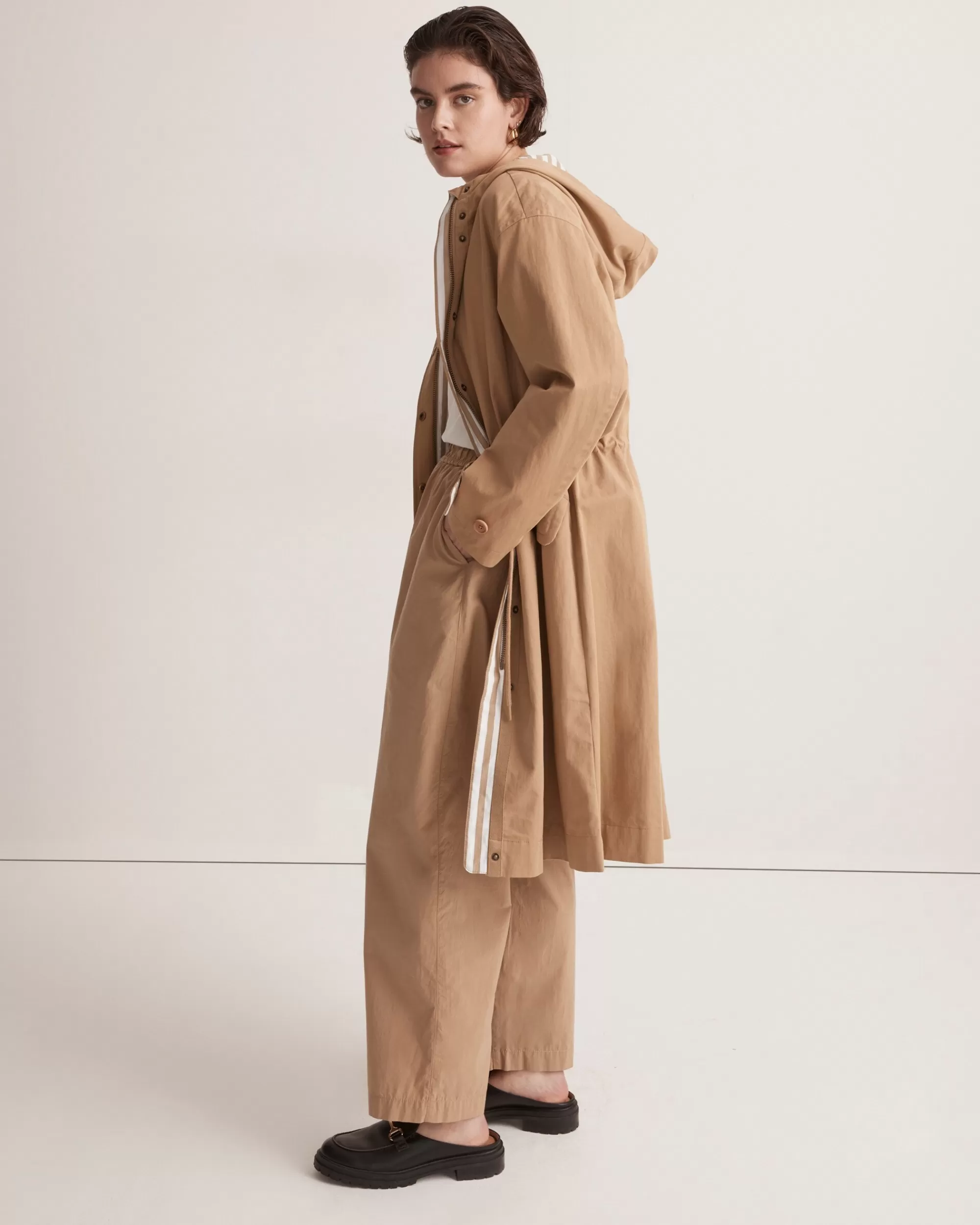 Madewell Jackets>Trench Raincoat Seed Khaki