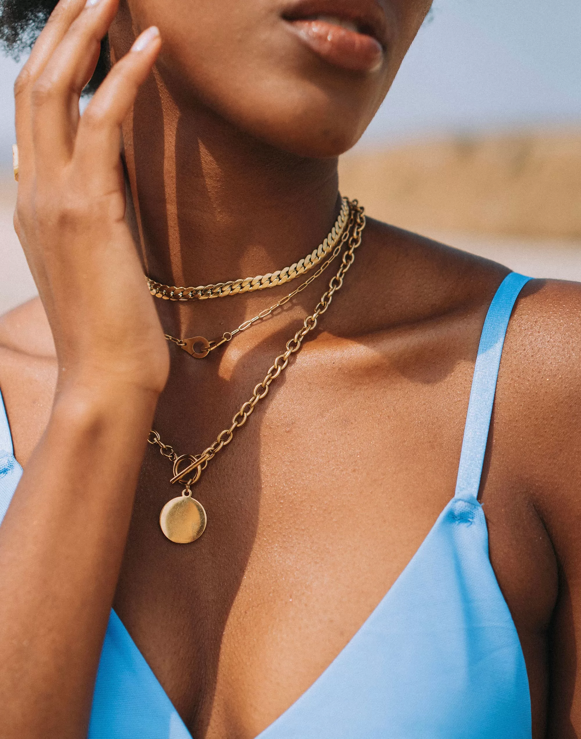 Madewell Necklaces>Tseatjewelry Cutie Necklace Gold