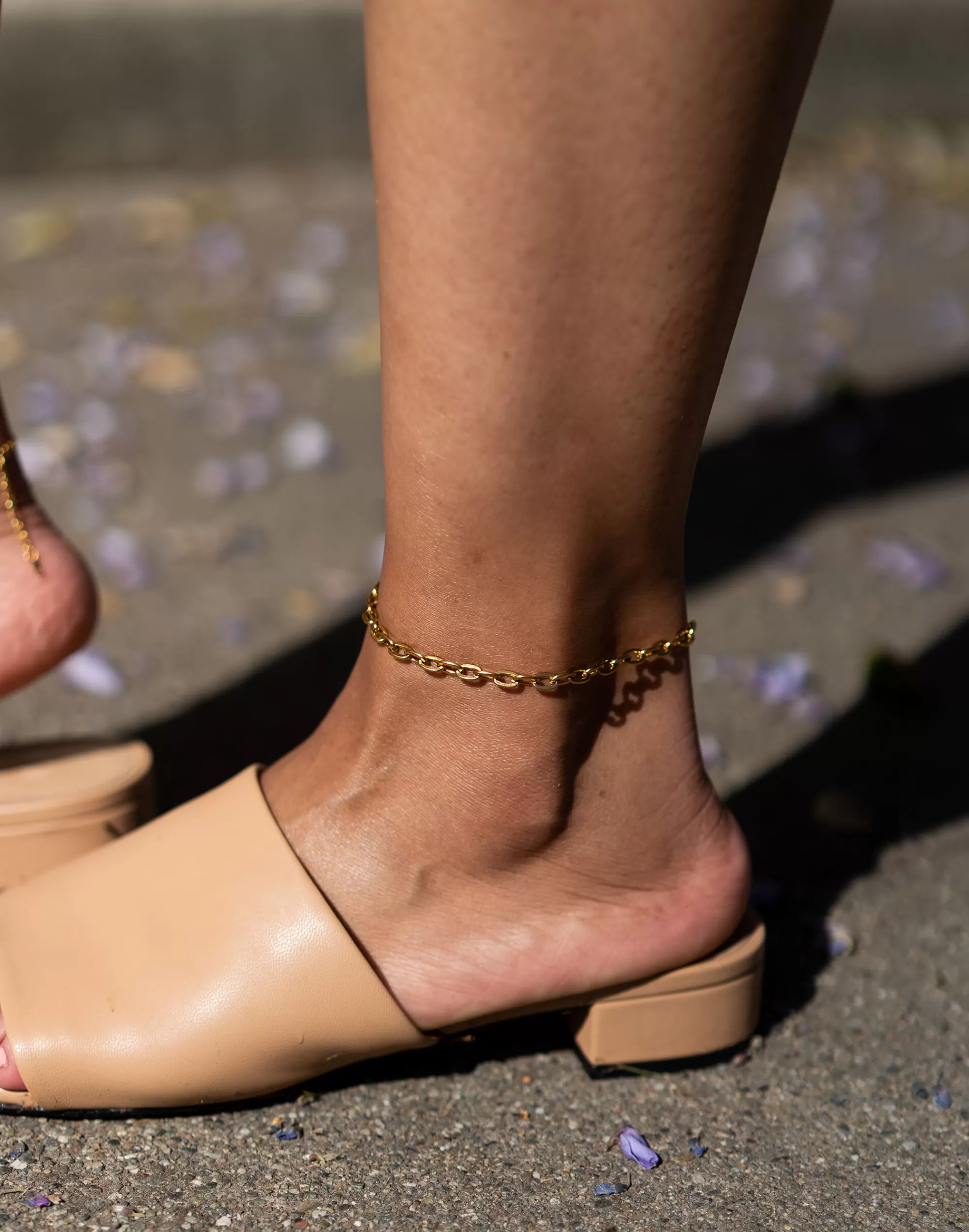 Madewell Jewelry>Tseatjewelry Lake Anklet Gold