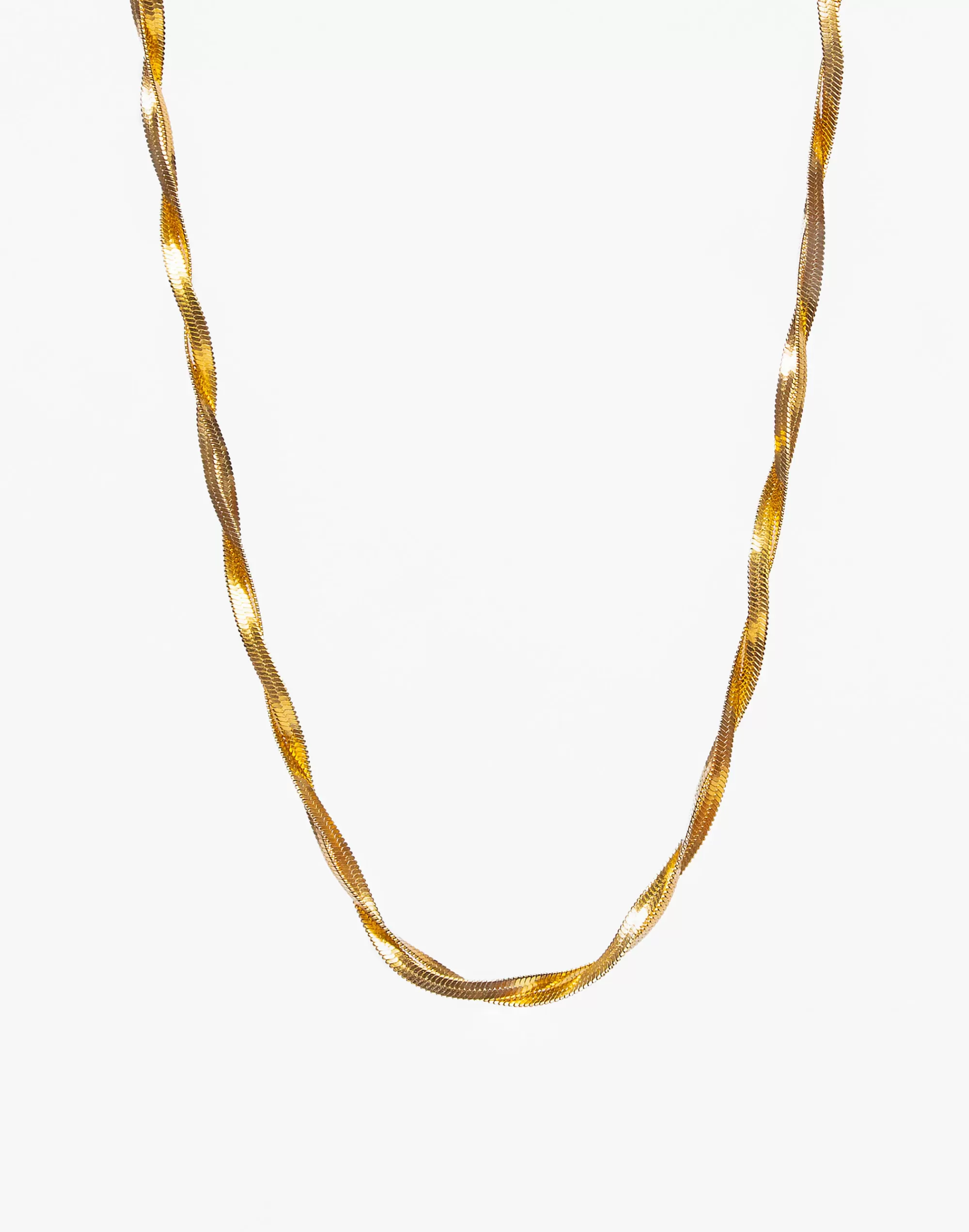 Madewell Necklaces>Tseatjewelry Twisted Necklace Gold