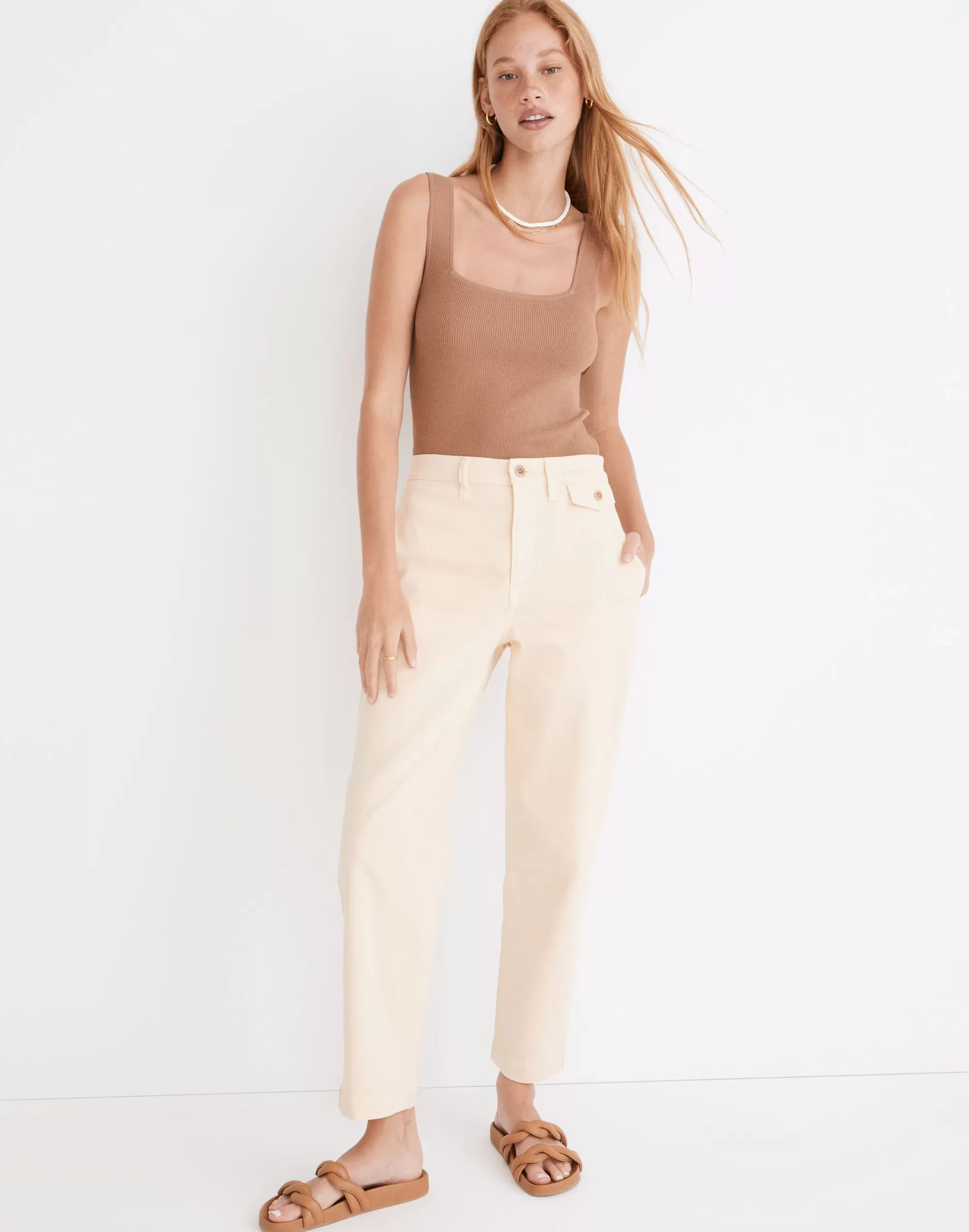 Madewell Pants>Utility Balloon Pants Bone