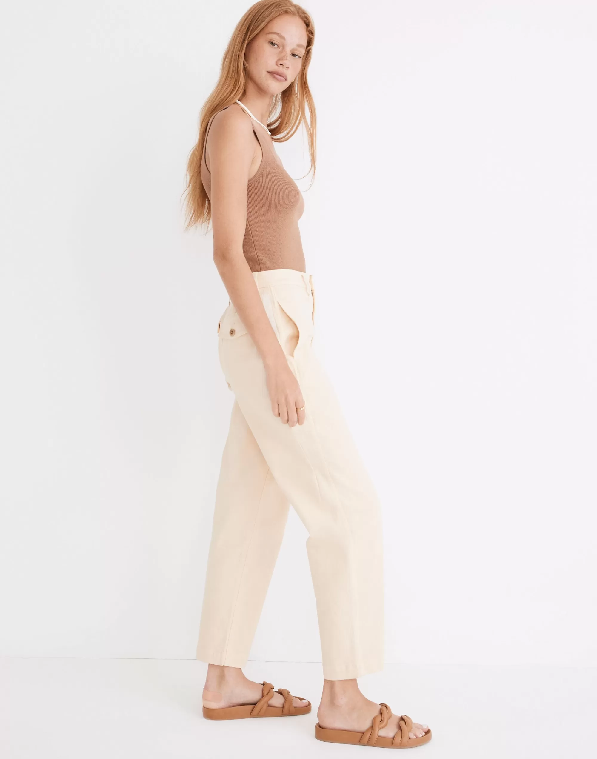 Madewell Pants>Utility Balloon Pants Bone