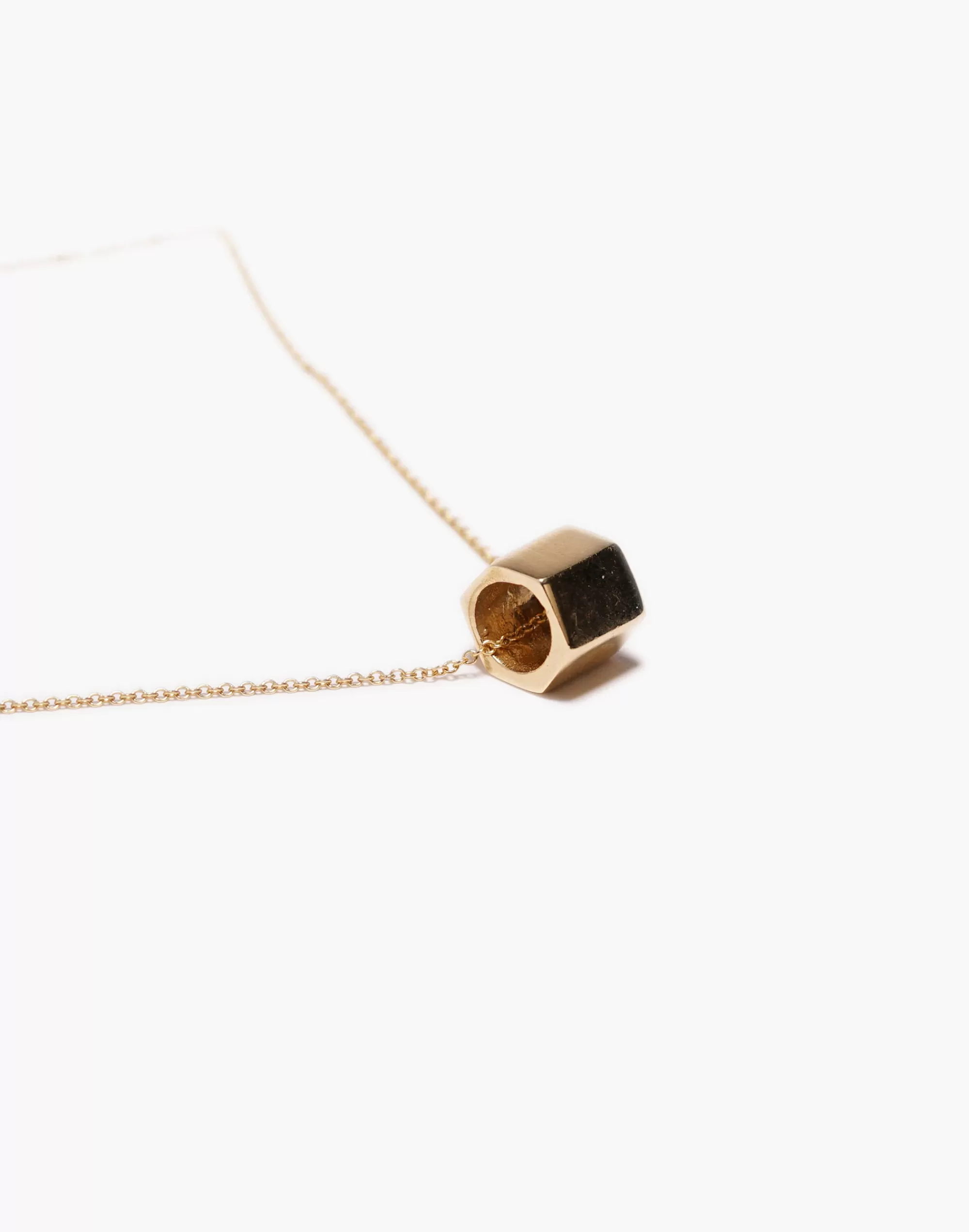 Madewell Necklaces>Verrou Pendant Necklace Gold