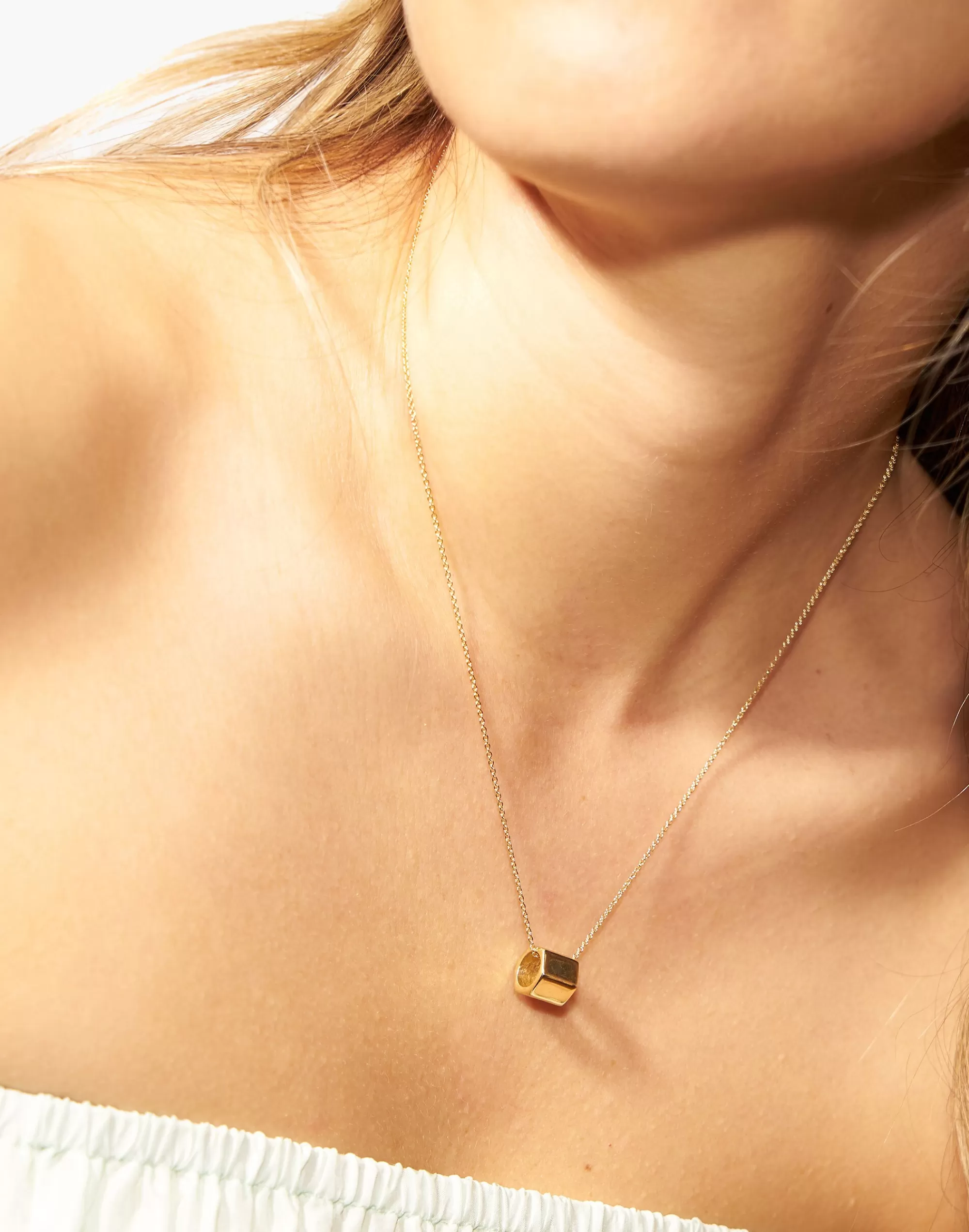 Madewell Necklaces>Verrou Pendant Necklace Gold